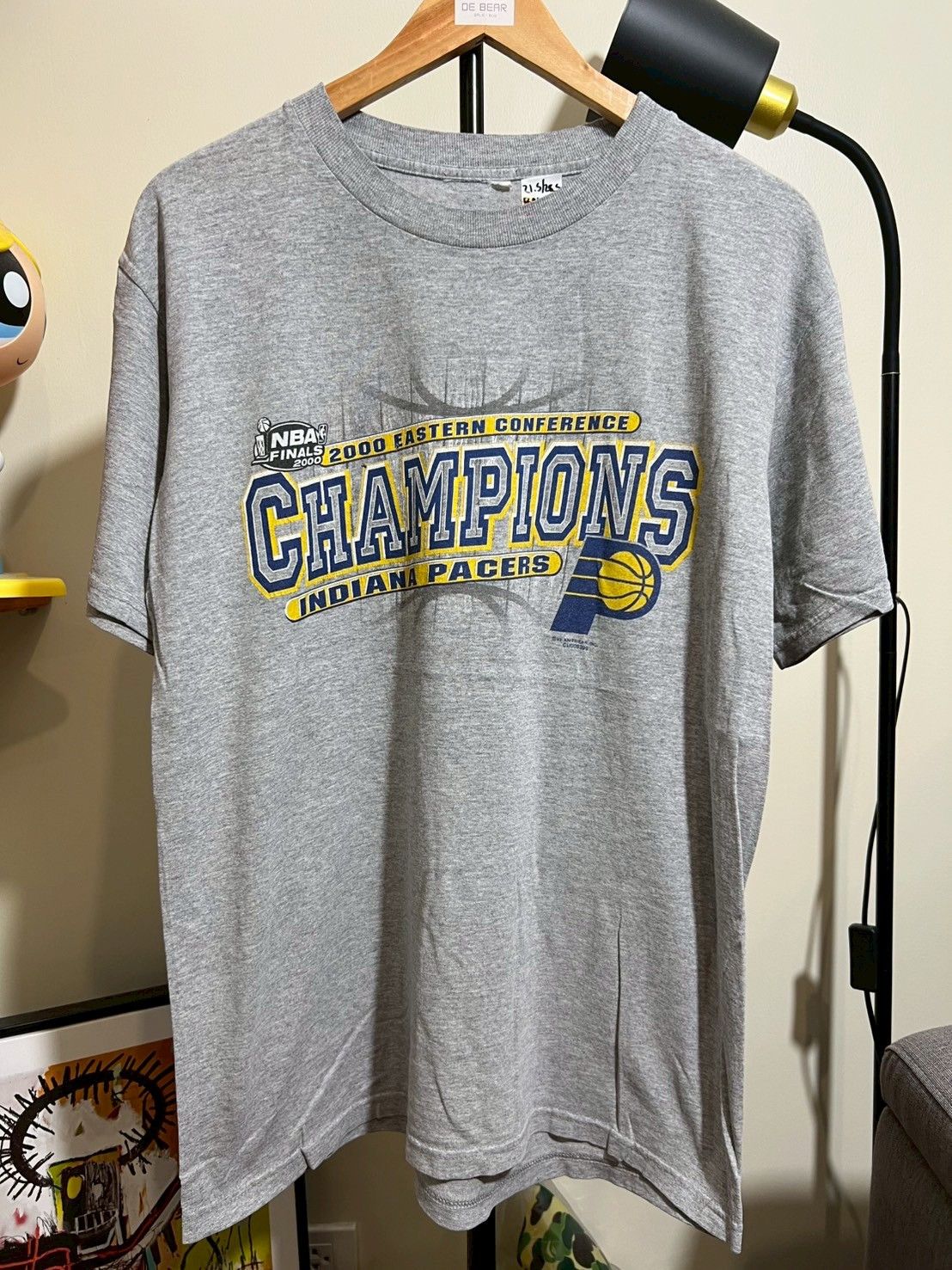 NBA × Vintage Vintage Indiana Pacers Shirt NBA bnz02 Size US L / EU 52-54 / 3 - 3 Thumbnail