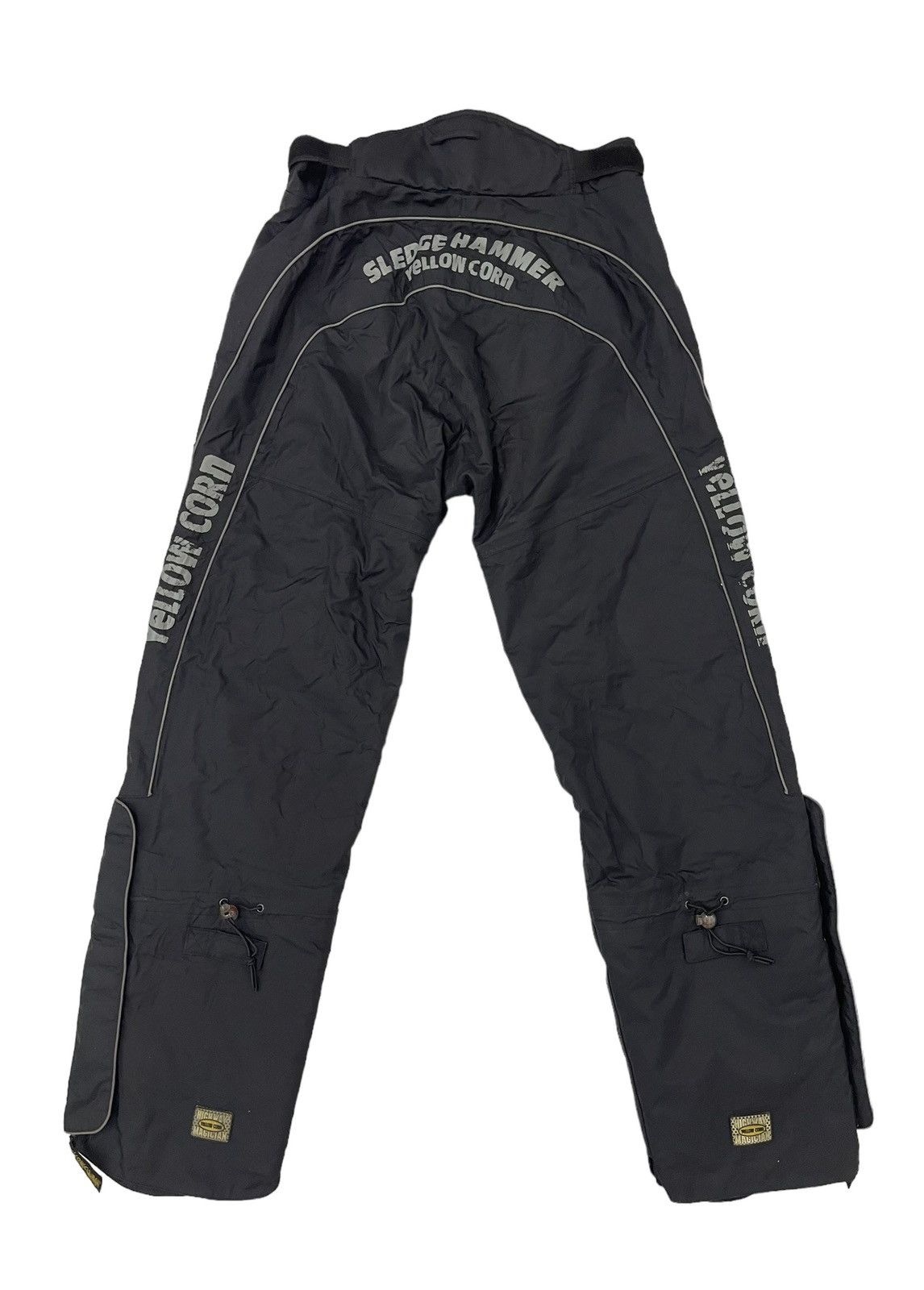 image of Racing x Vintage Yellow Corn Riding Pants in Black, Men's (Size 34)