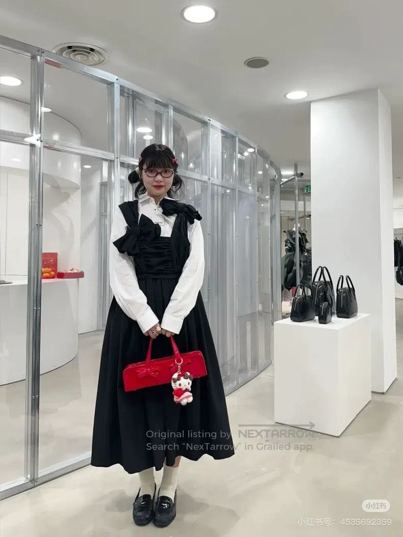 Comme des Garcons Comme Des Garcons Bow Tie Dress, Classic, Size S, Black Size S / US 4 / IT 40 - 1 Thumbnail