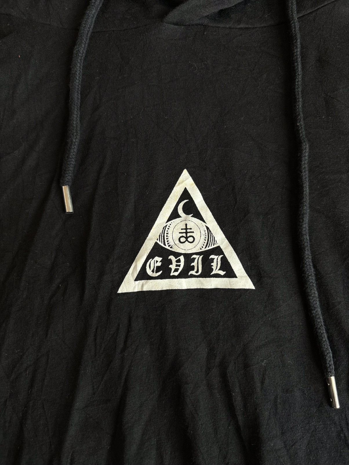 Hysteric Glamour × If Six Was Nine × Junya Watanabe RARE KryClothing Gothic Double Style Layer Longsleeve Hoodie Size US L / EU 52-54 / 3 - 4 Thumbnail