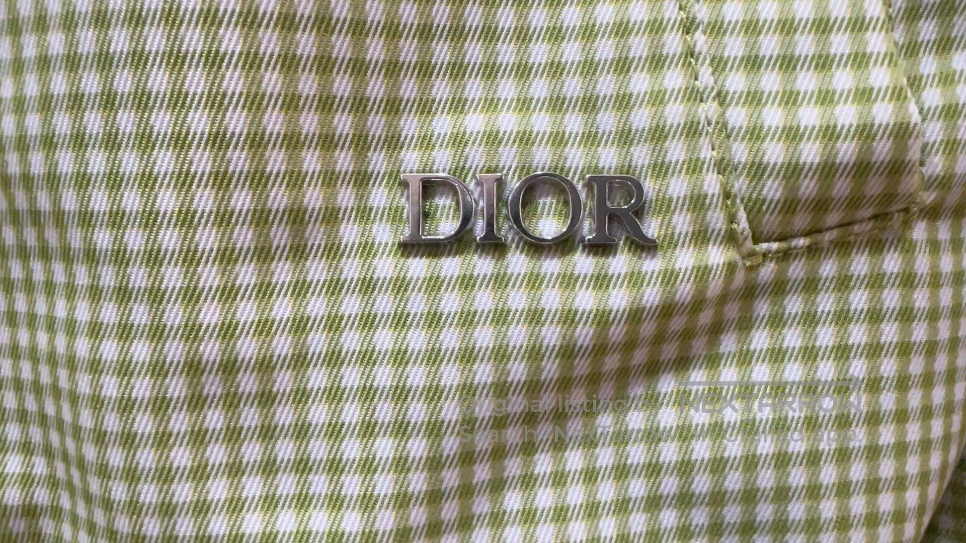 Dior dior green plaid hooded jacket. Size US S / EU 44-46 / 1 - 4 Thumbnail