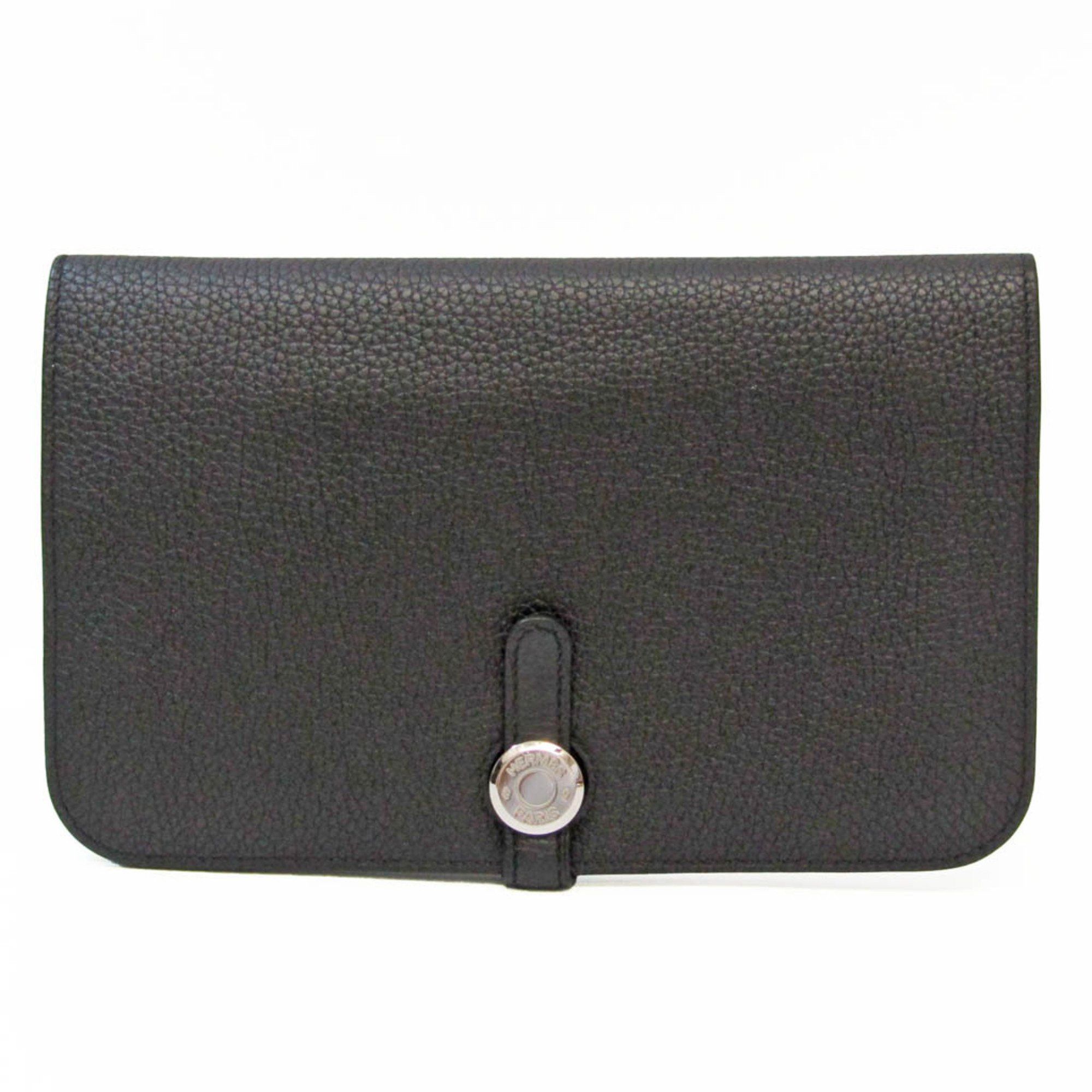 Hermes Dogon GM Togo Unisex Long Wallet