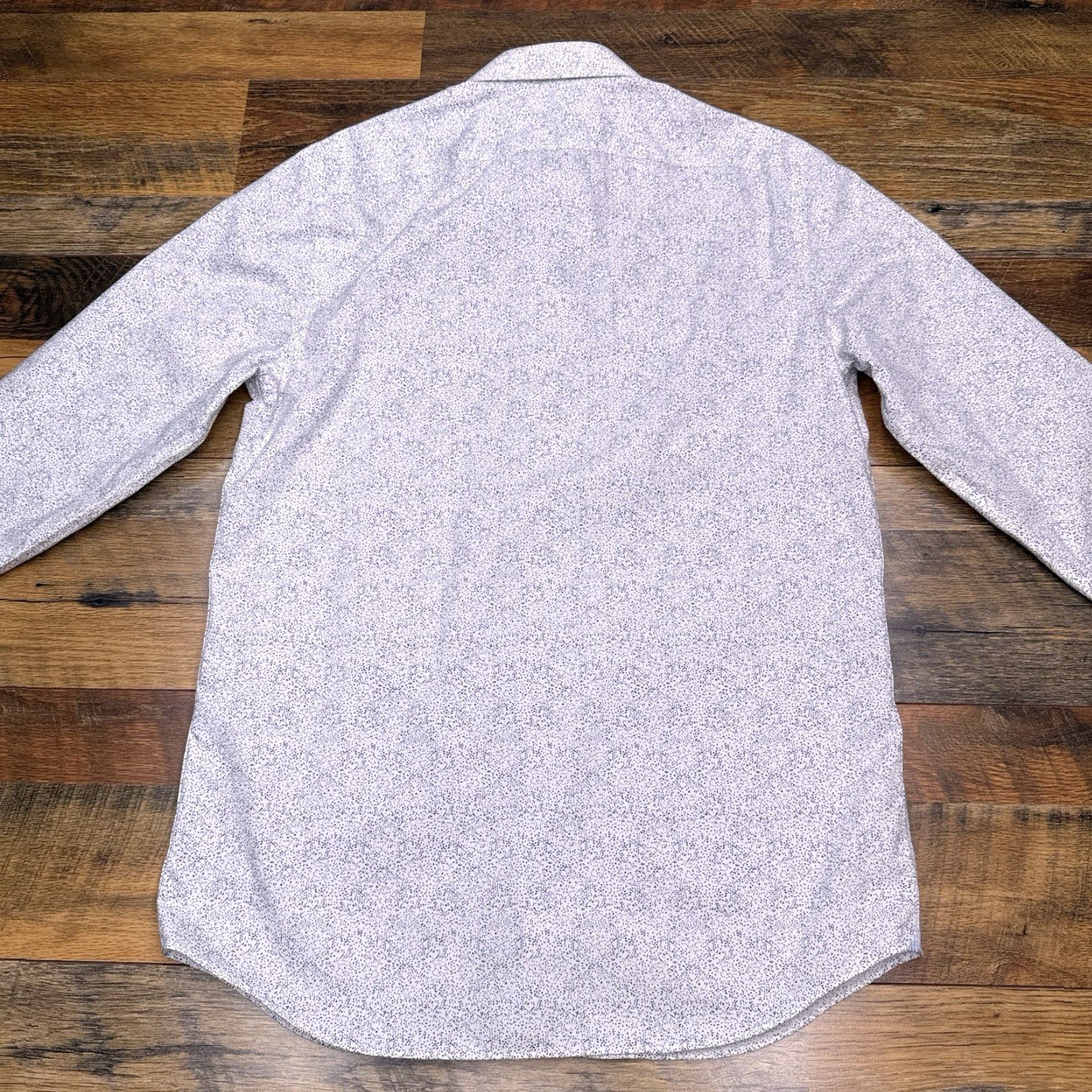 Banana Republic Banana Republic Slim Fit Shirt Mens Medium Button Up Non Iron Spotted Size US M / EU 48-50 / 2 - 3 Thumbnail