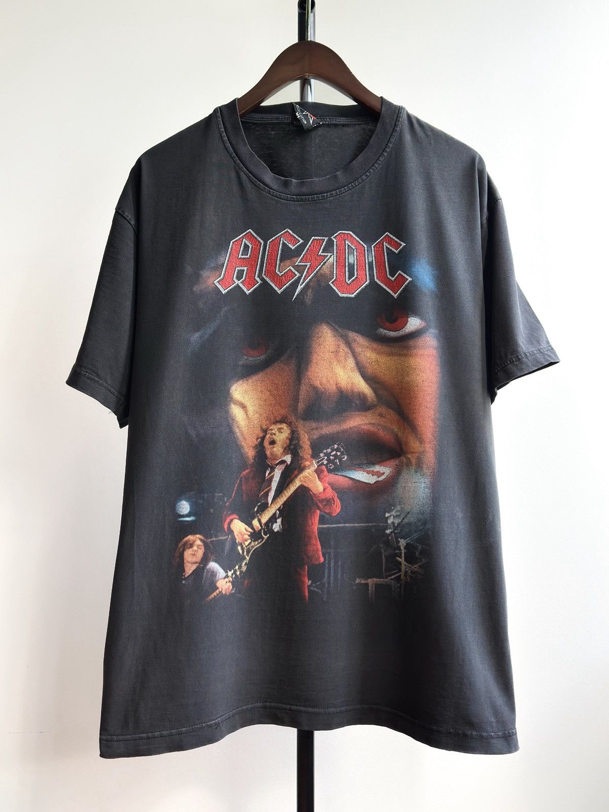Vintage AC/DC Faded Band Graphic Tee