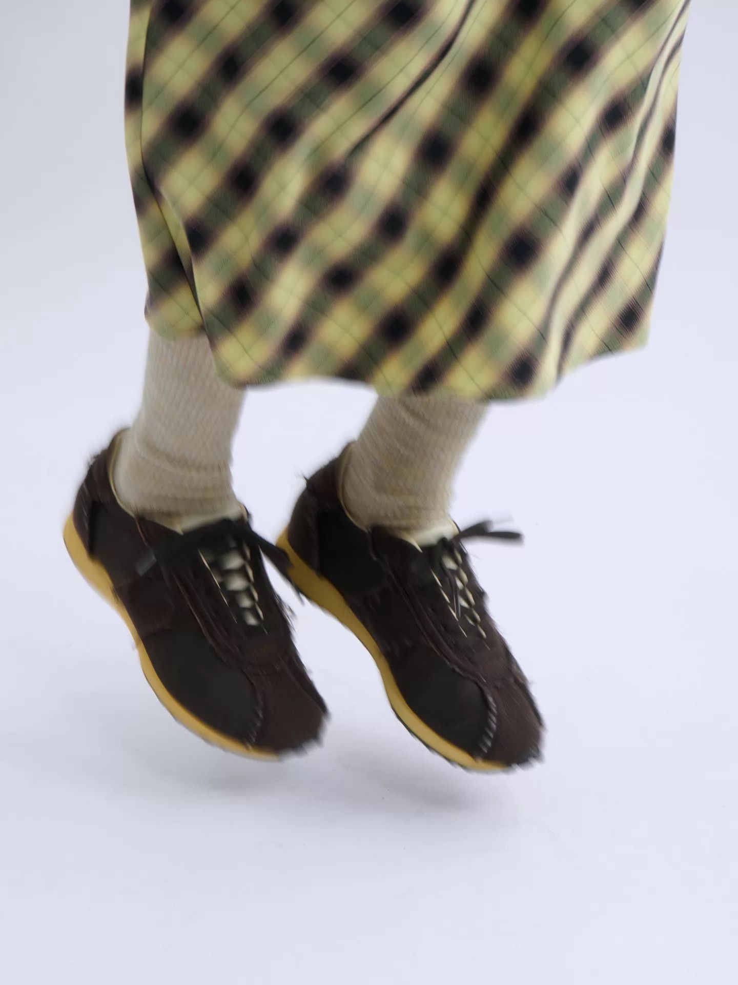 The Row THE ROW 25SS Wool-Silk Distressed Decon Trainer 37 Size US 6.5 / IT 36.5 - 6 Thumbnail