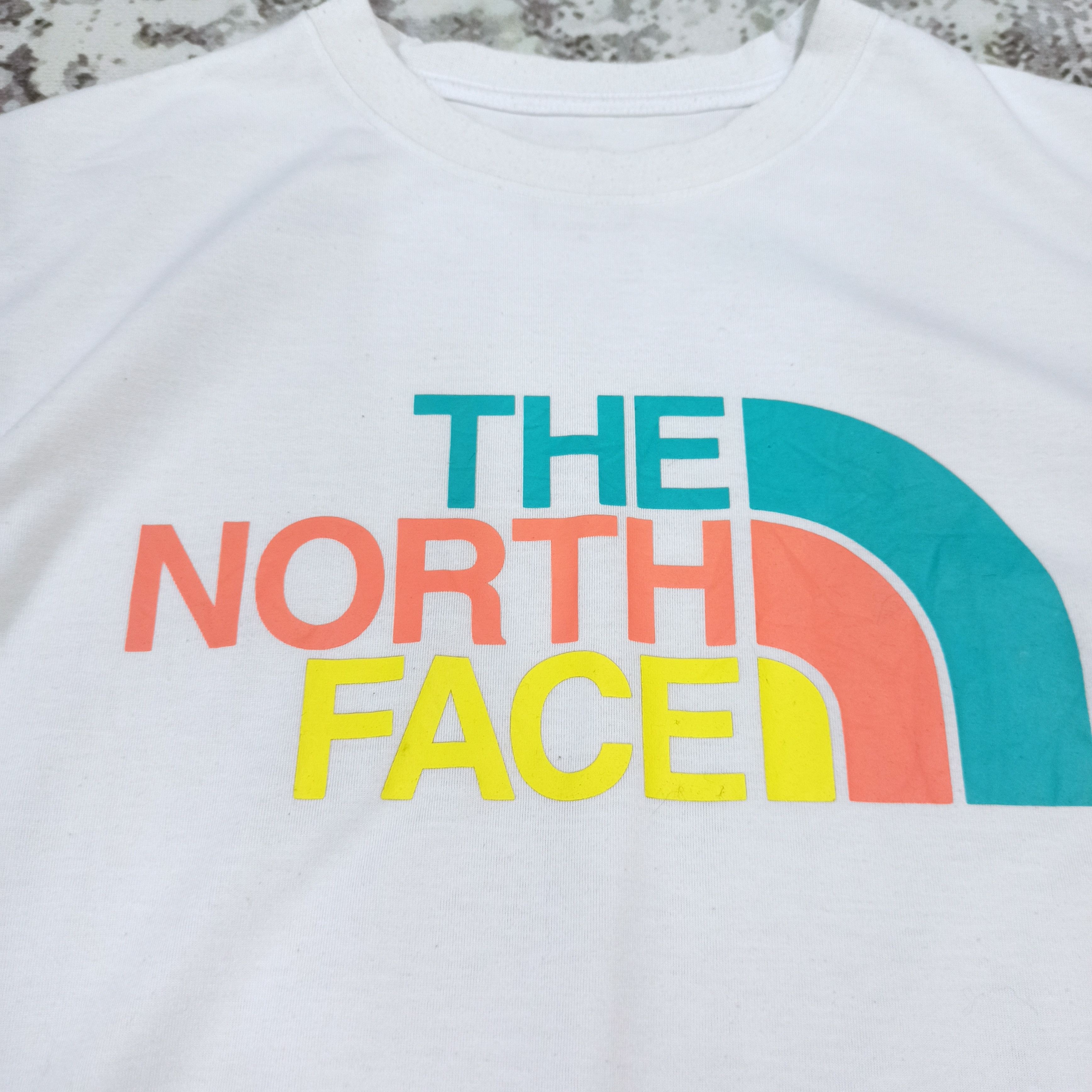 The North Face Rare The North Face Big Logo Spell Out Tshirt Size US S / EU 44-46 / 1 - 2 Thumbnail