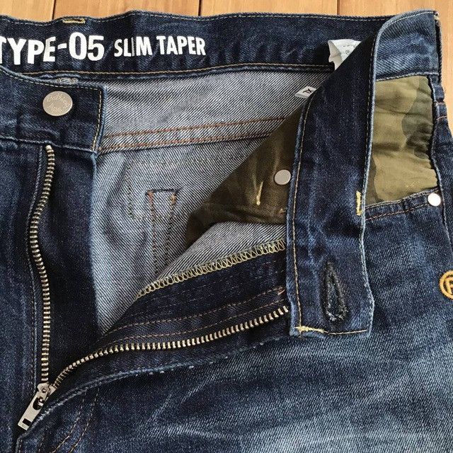 Bape BAPE Cargo denim pants 1st camo a bathing ape ★size XL Size US 36 / EU 52 - 6 Thumbnail