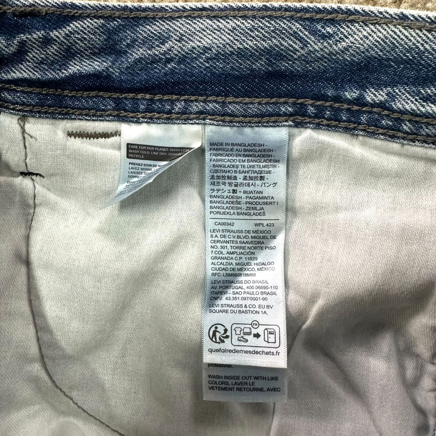 Levi's VINTAGE Levi's 578 Baggy Fit Cargo Jeans Men's 36x32 Blue Wash Denim Cotton Baggy Cargo Size US 36 / EU 52 - 6 Thumbnail