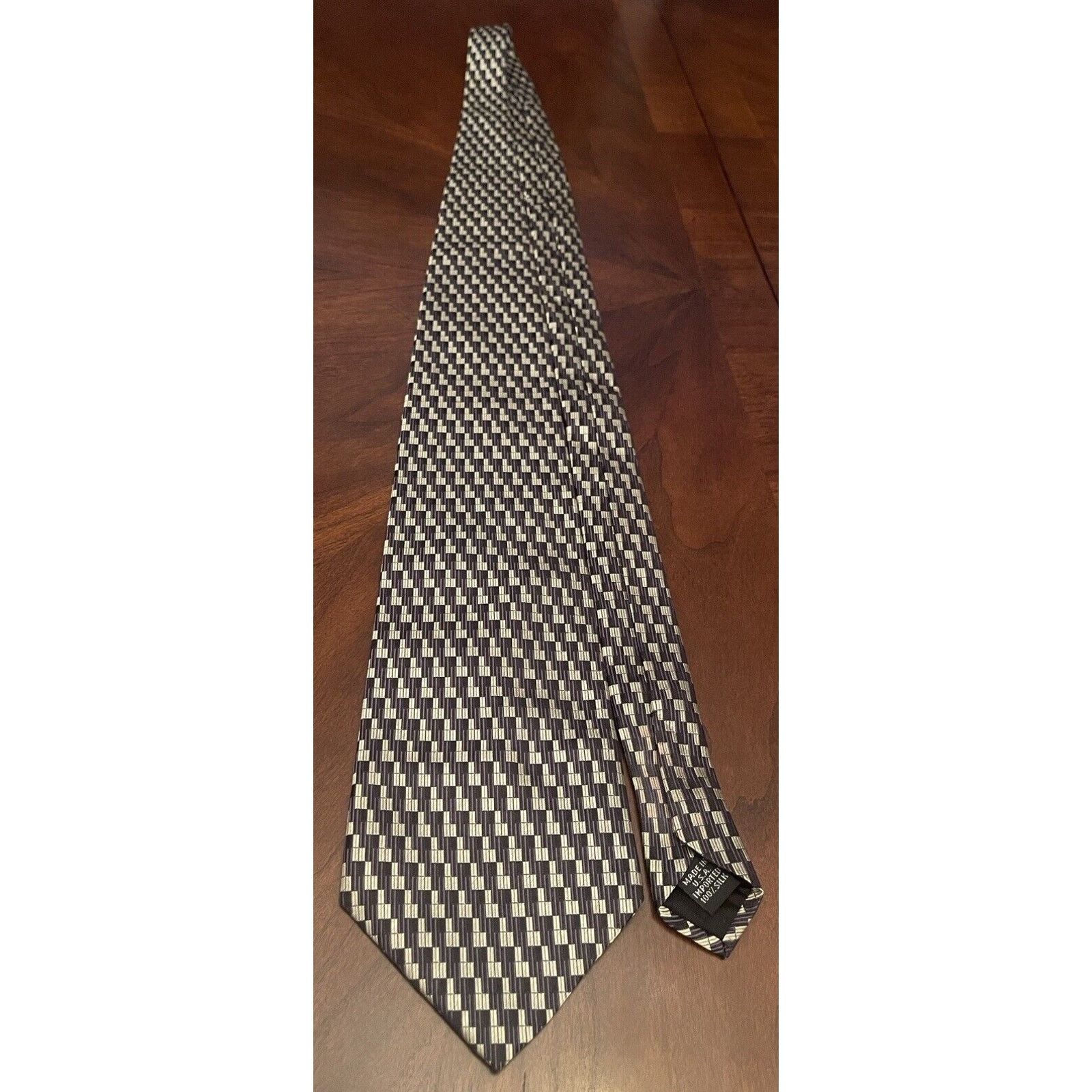 Croft & Barrow Croft & Barrow Black 100% Imported Silk Made In USA Size ONE SIZE - 3 Thumbnail