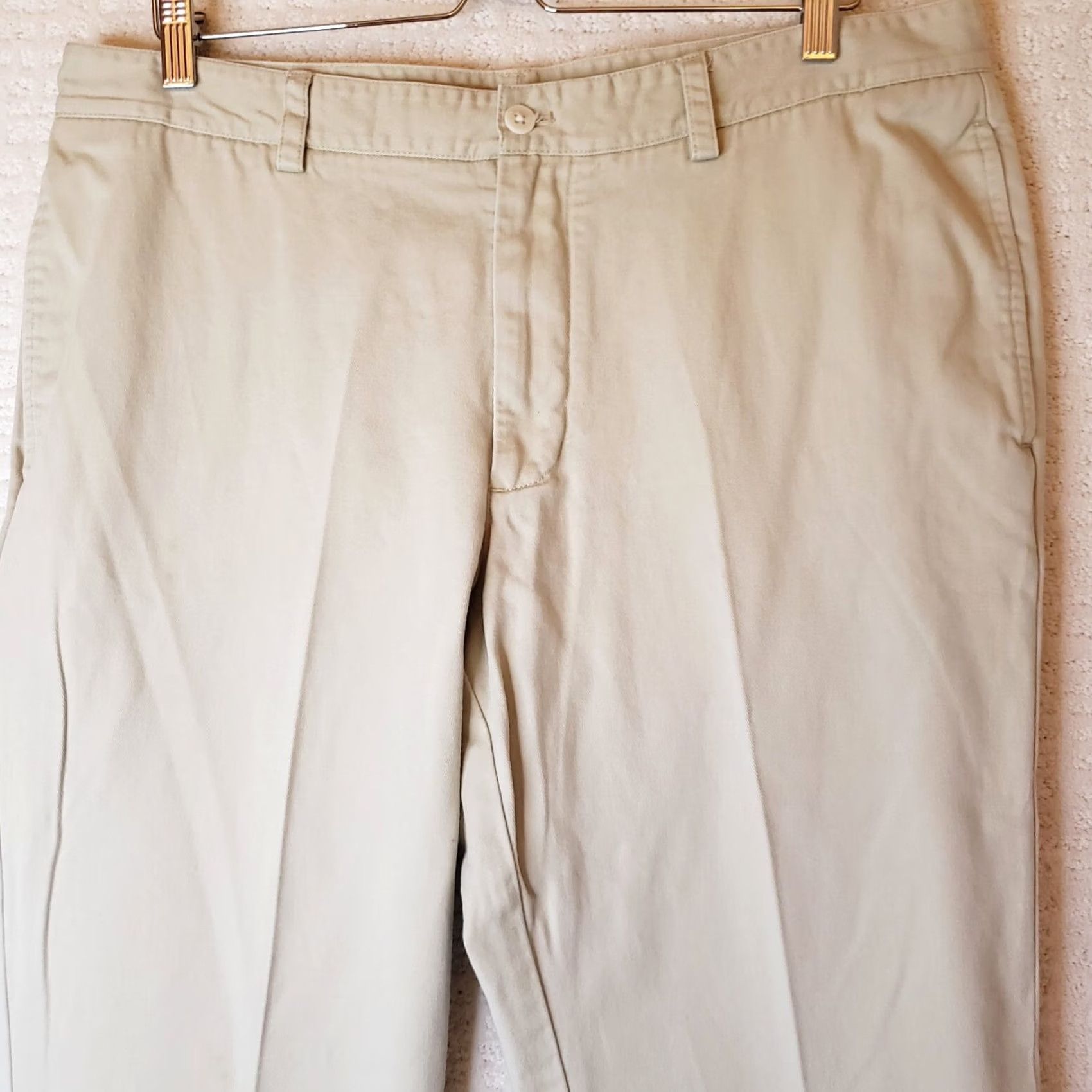 Vineyard Vines Vineyard Vines Pants Mens 36x32 Tan Flat Front Slim Fit Club Pant Chino Beige Solid Casual X-Large? Size US 36 / EU 52 - 3 Thumbnail
