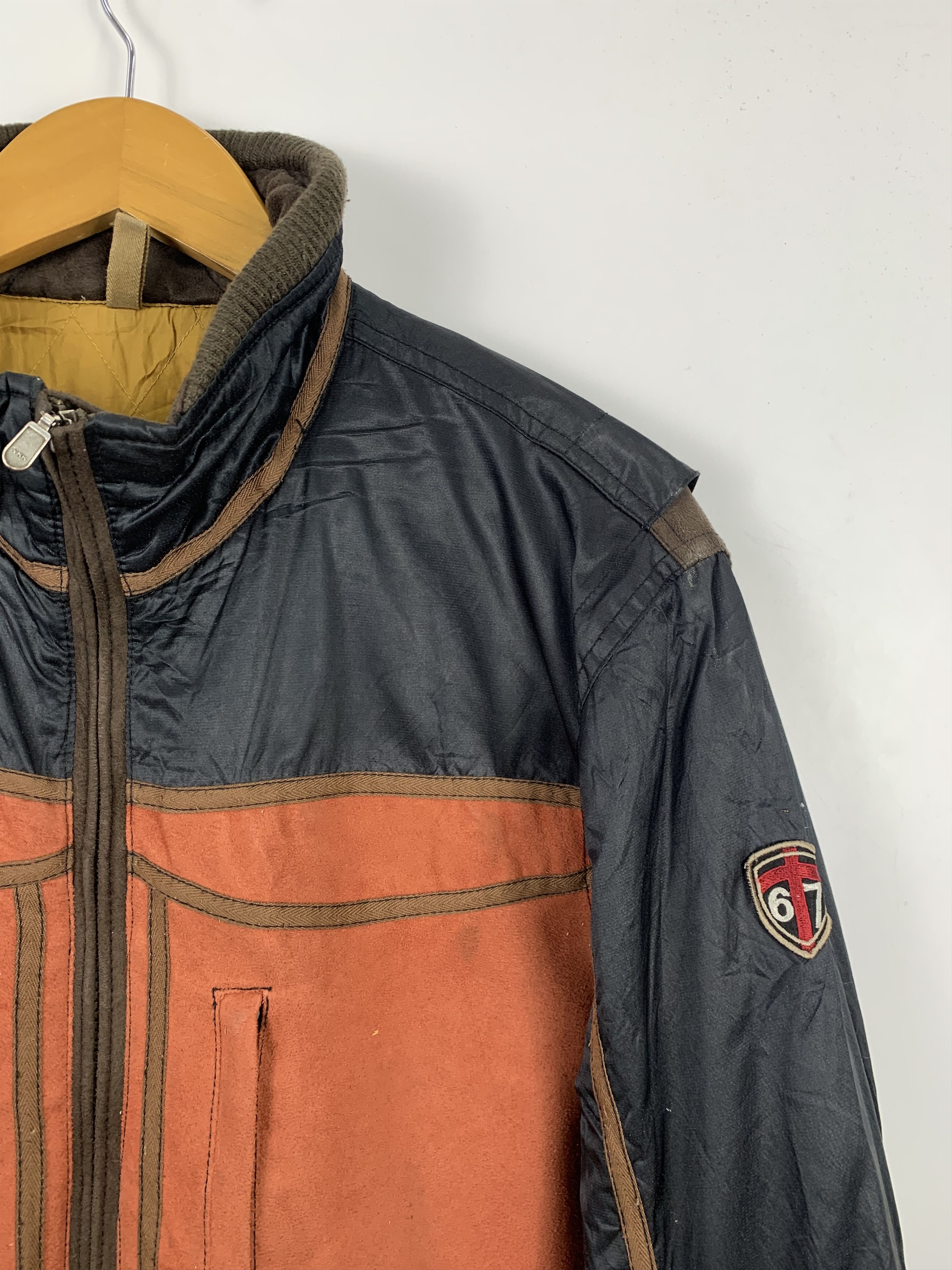 Japanese Brand × Vintage Vintage 90s Motorcycle Racing Riding Jacket J1308 Size US M / EU 48-50 / 2 - 6 Thumbnail