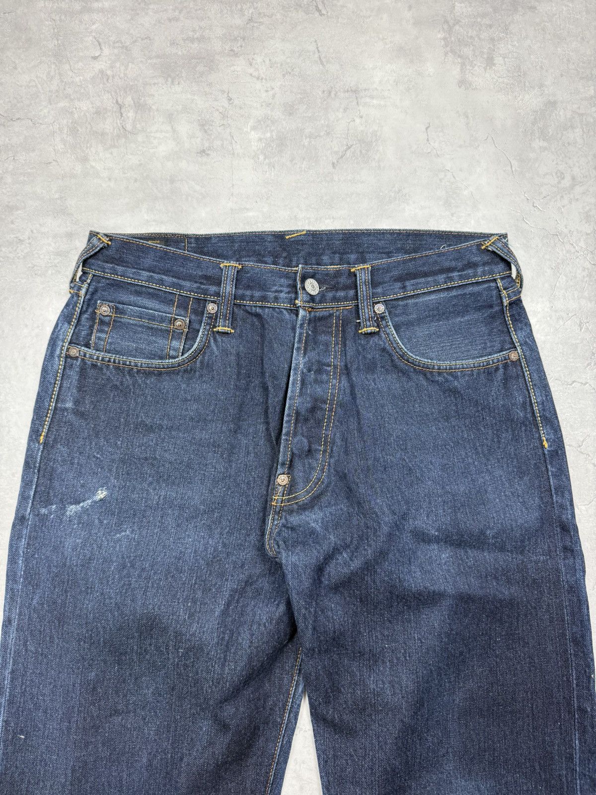 Evisu Evisu Vintage Big Logo Jeans Size US 32 / EU 48 - 4 Thumbnail