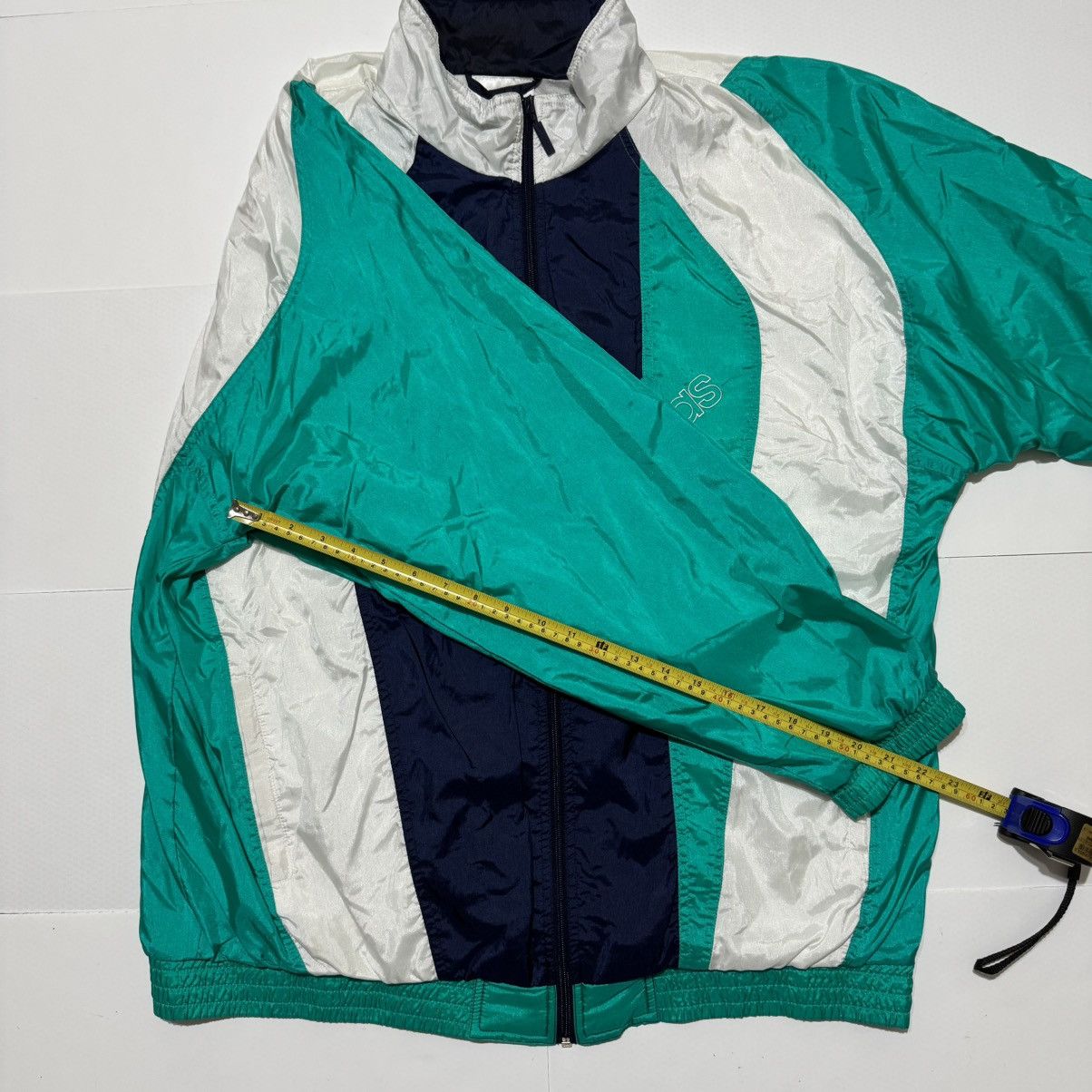 Adidas × Vintage Adidas Vintage Windbreaker Track Top Jacket 90’s Retro Size US XL / EU 56 / 4 - 4 Thumbnail