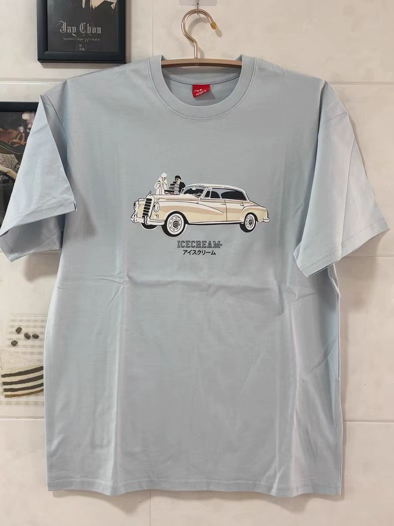 Billionaire Boys Club BBC ICECREAM Vintage Car Print T-shirt Size US L / EU 52-54 / 3 - 1 Thumbnail