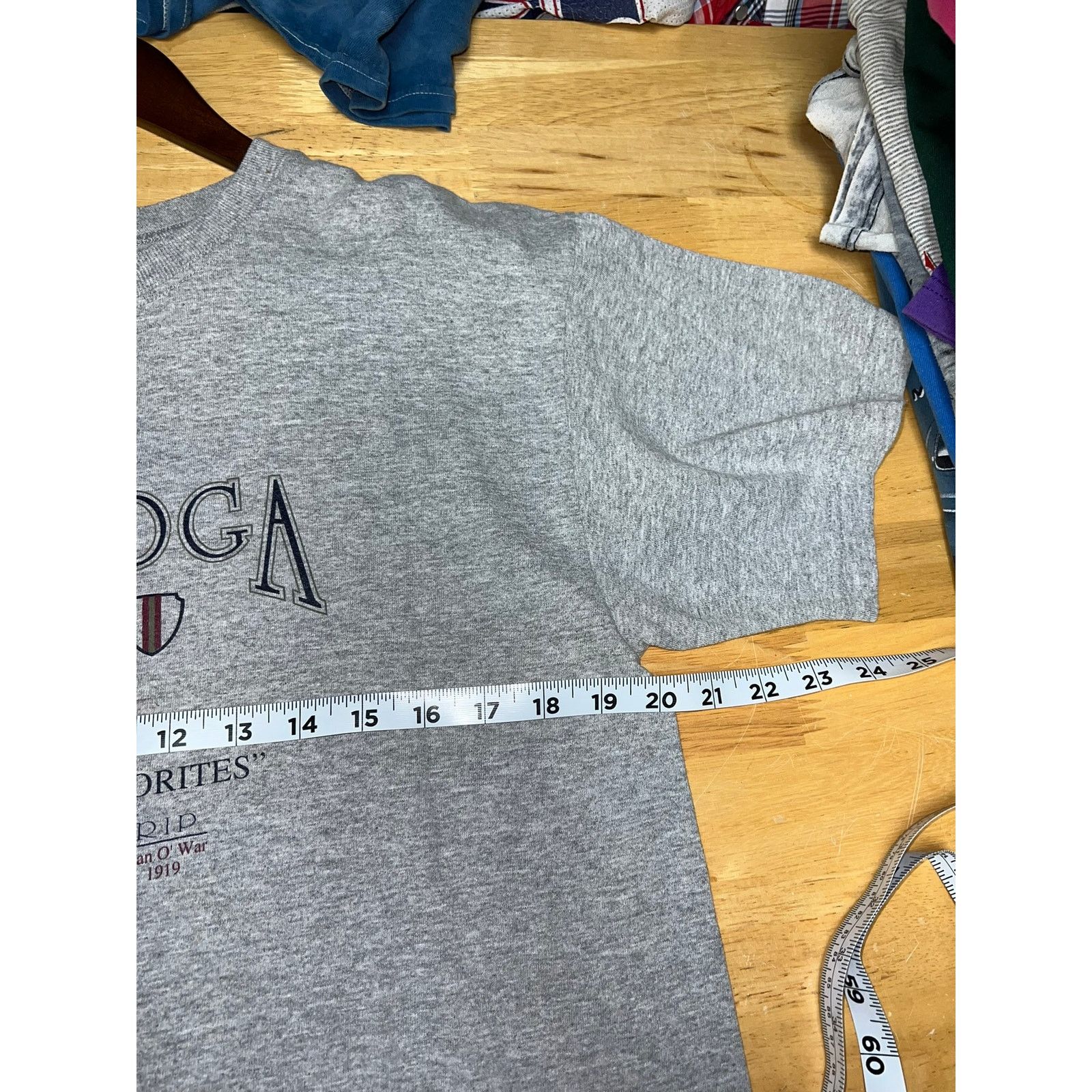 Gear for Sports Vintage Saratoga Shirt Race Couse Horse Racing Gray Tee 90s Size US M / EU 48-50 / 2 - 8 Thumbnail