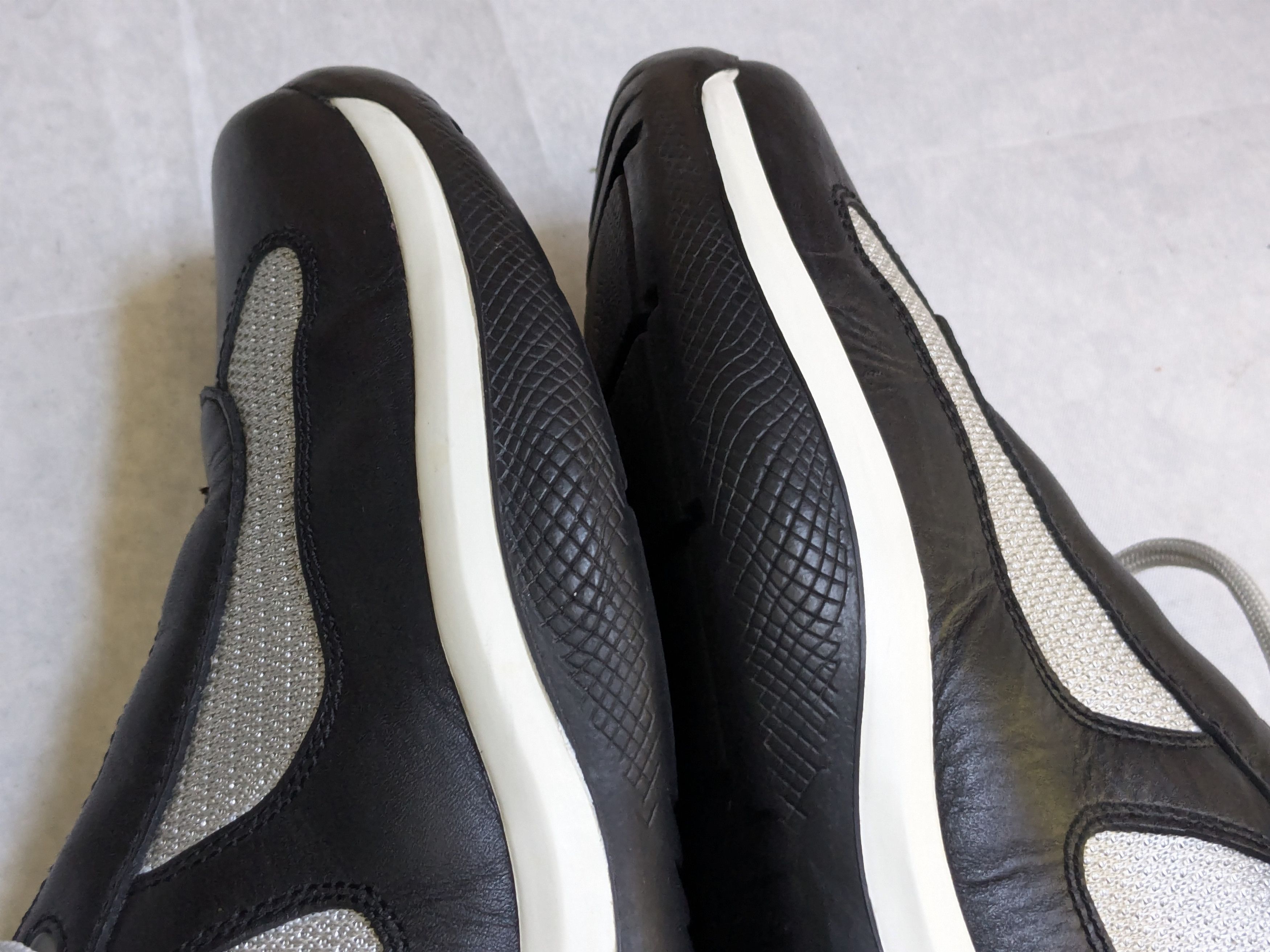 Prada Prada America's Cup Sneakers Black 11 Silver White Size US 11 / EU 44 - 6 Thumbnail