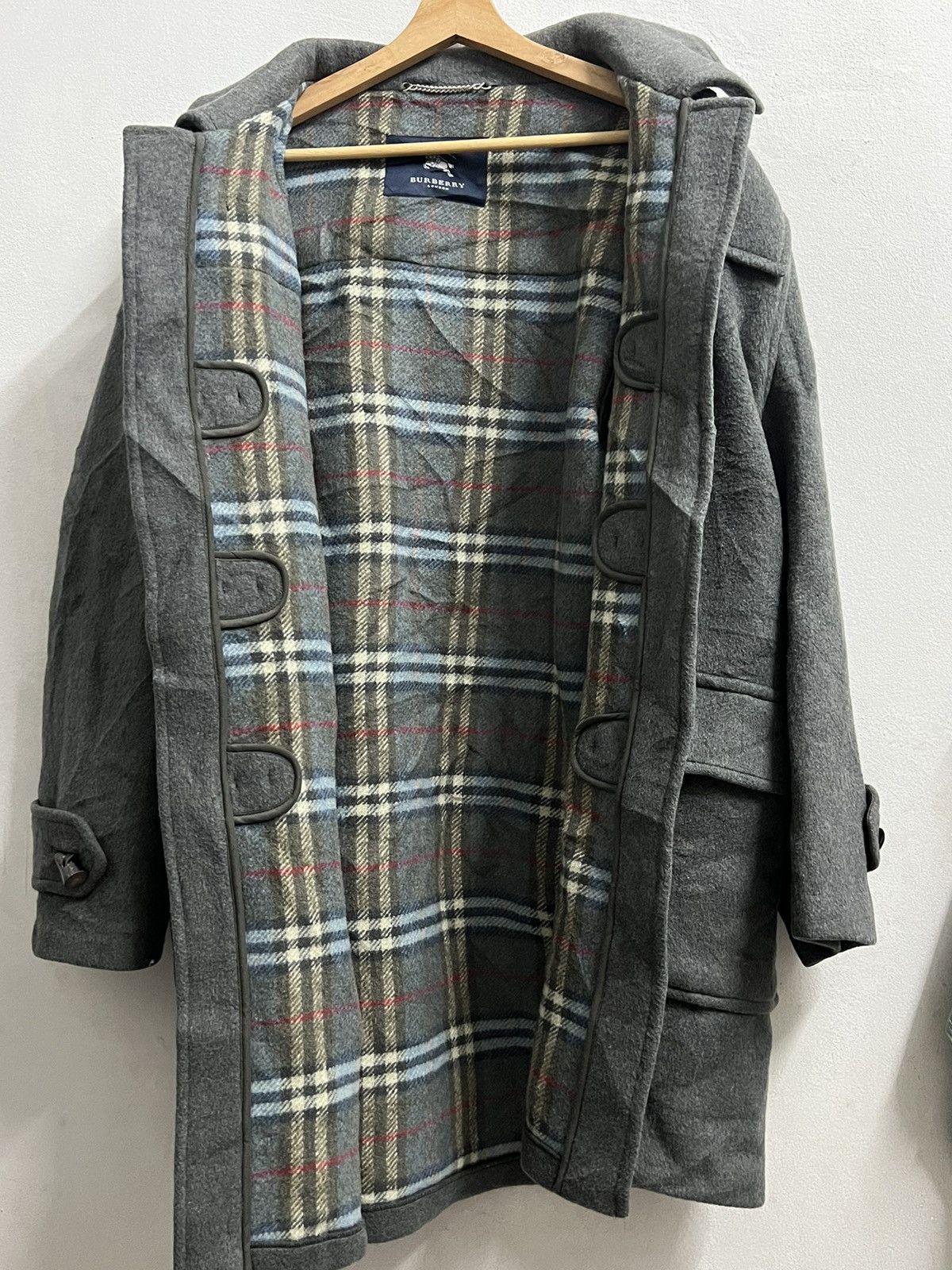 Burberry Burberry Prorsum Vintage tranch coat hoodie wool Size US XL / EU 56 / 4 - 3 Thumbnail