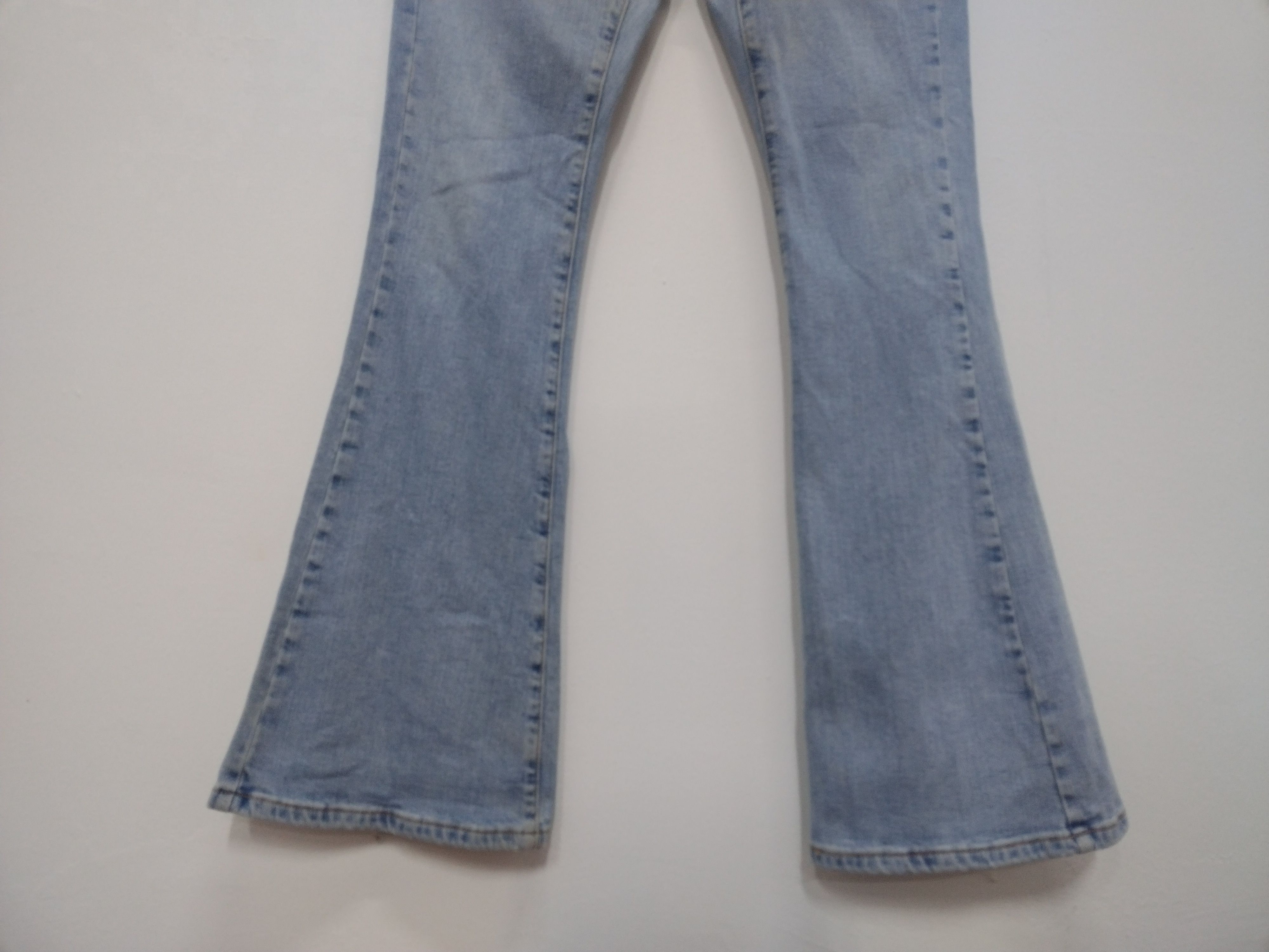 Levi's × Vintage NICE VTG LEVI'S 519 Zipper Low Stretch BOOT CUT Flare DESIGN Size 29" - 6 Thumbnail
