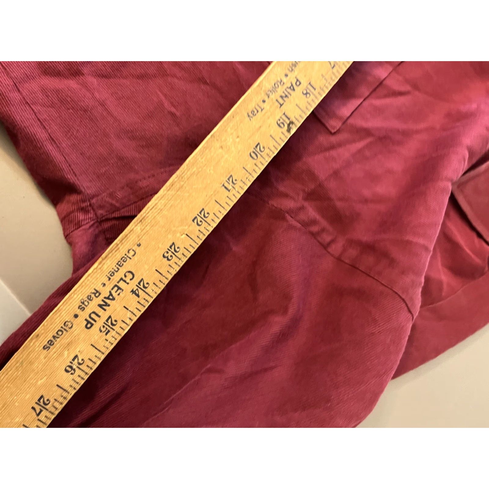 Geoffrey Beene Geoffrey Beene Mens Shirt 17.5 Maroon Button-Down Long Sleeve Cotton Polyester No Iron Classic Casual Shirt Mens Rely on search keywords Size US XL / EU 56 / 4 - 5 Thumbnail