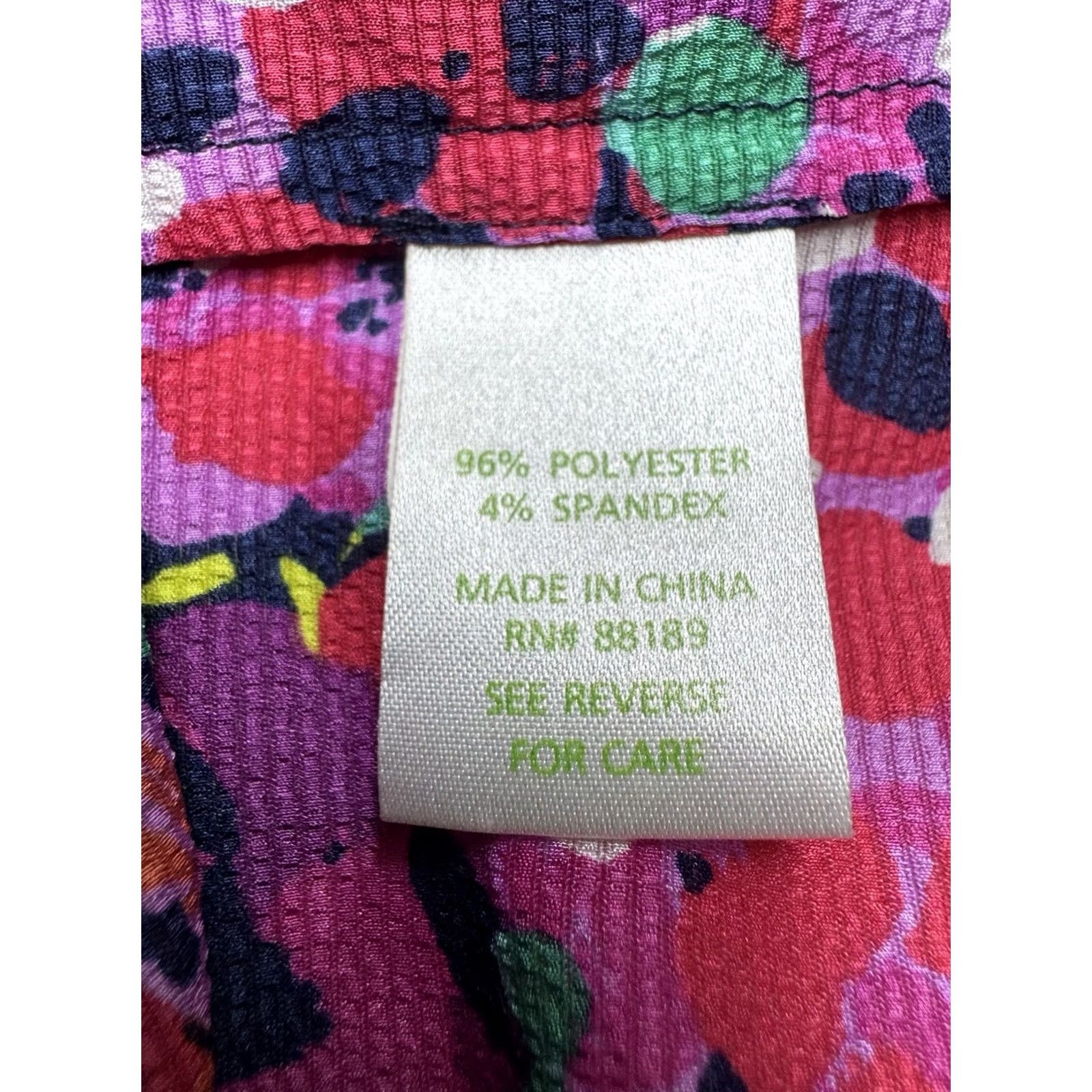 Lilly Pulitzer Lilly Pulitzer Wild Confetti Devaney Ruffled Floral Racetrack Tank Top Women’s L Pink Floral Sleeveless Racerback Scoop Neck Size L / US 10 / IT 46 - 7 Thumbnail