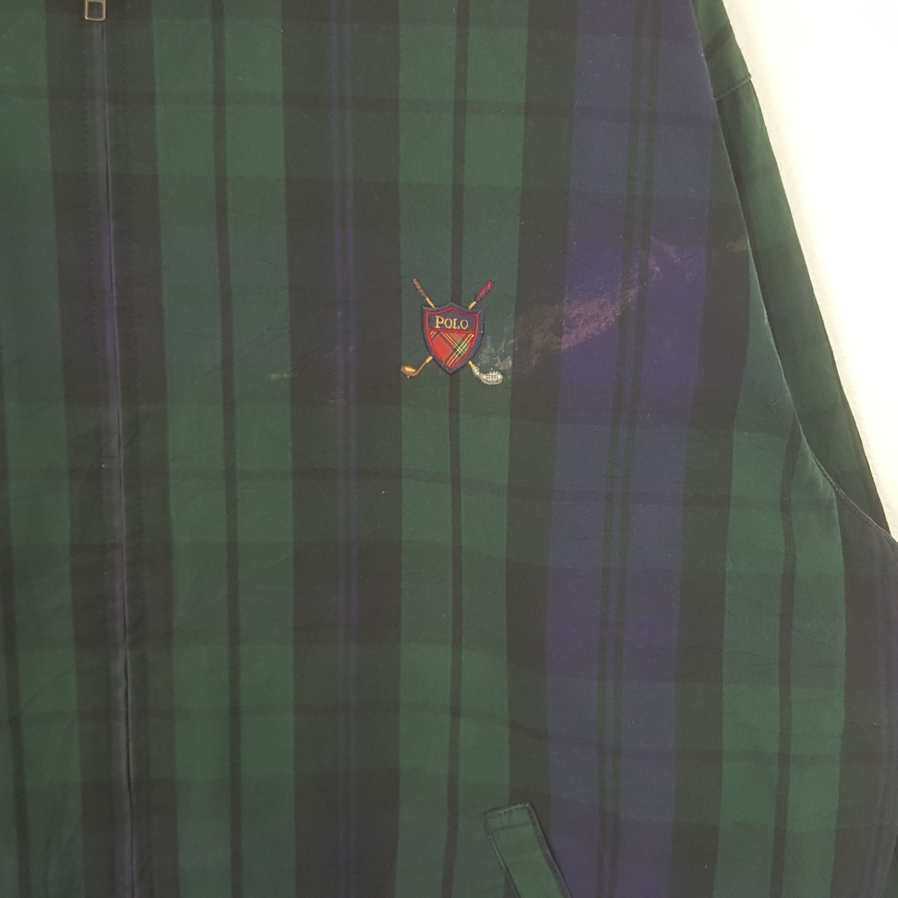 Polo Ralph Lauren Vintage Polo Ralph Lauren Golf Flannel Jacket RR4 Size US XL / EU 56 / 4 - 2 Thumbnail