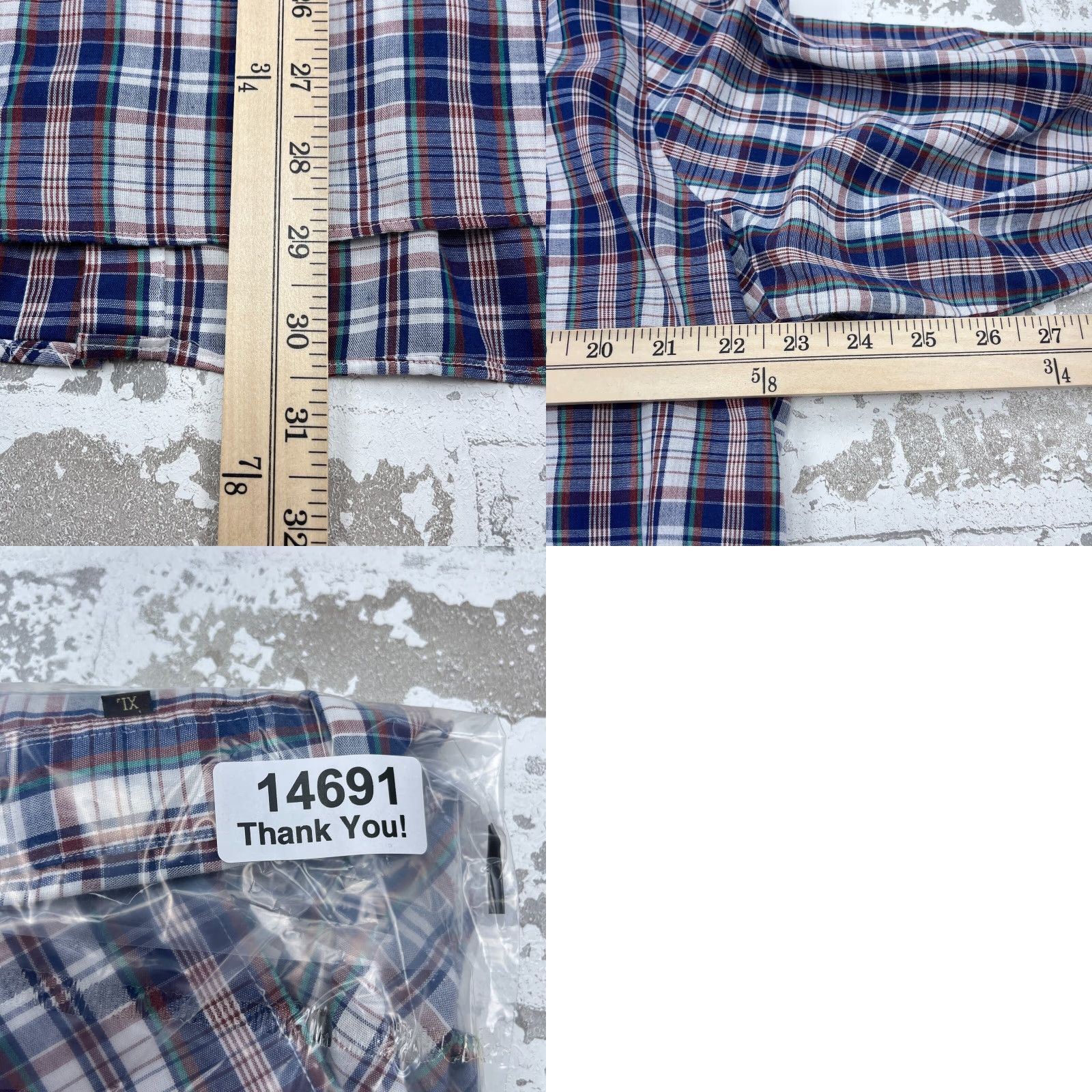 Vintage VINTAGE Youngbloods Western Shirt Men XL Blue Pearl Snap Button Plaid Cowboy 90s Size US XL / EU 56 / 4 - 8 Thumbnail