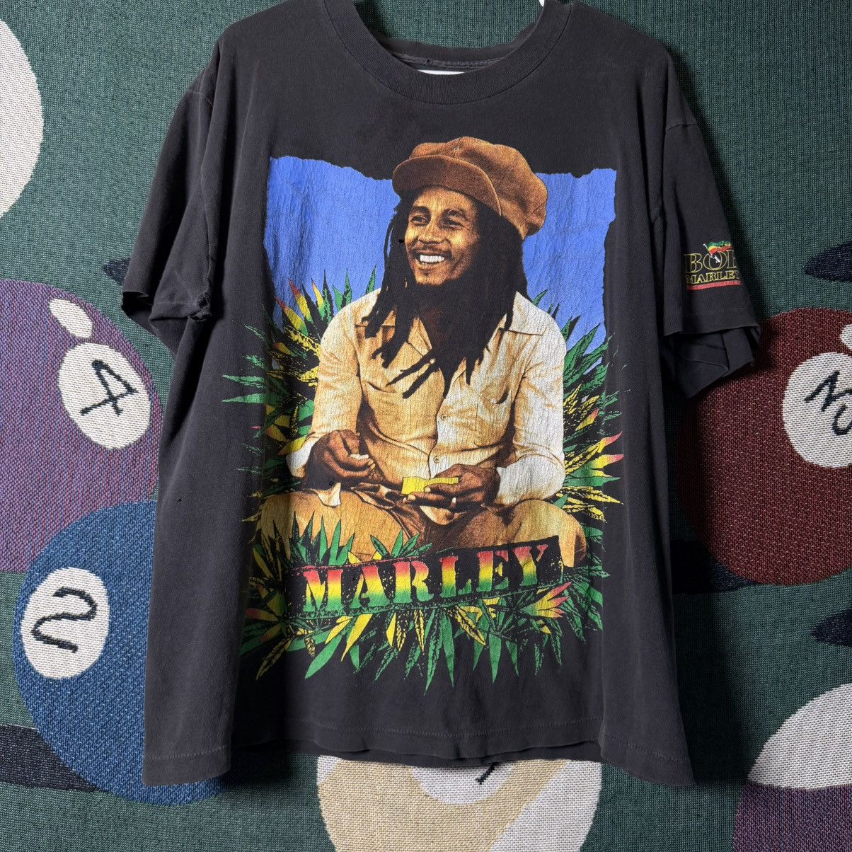 Element × Vintage Vintage Element “Listen to Bob Marley” t shirt