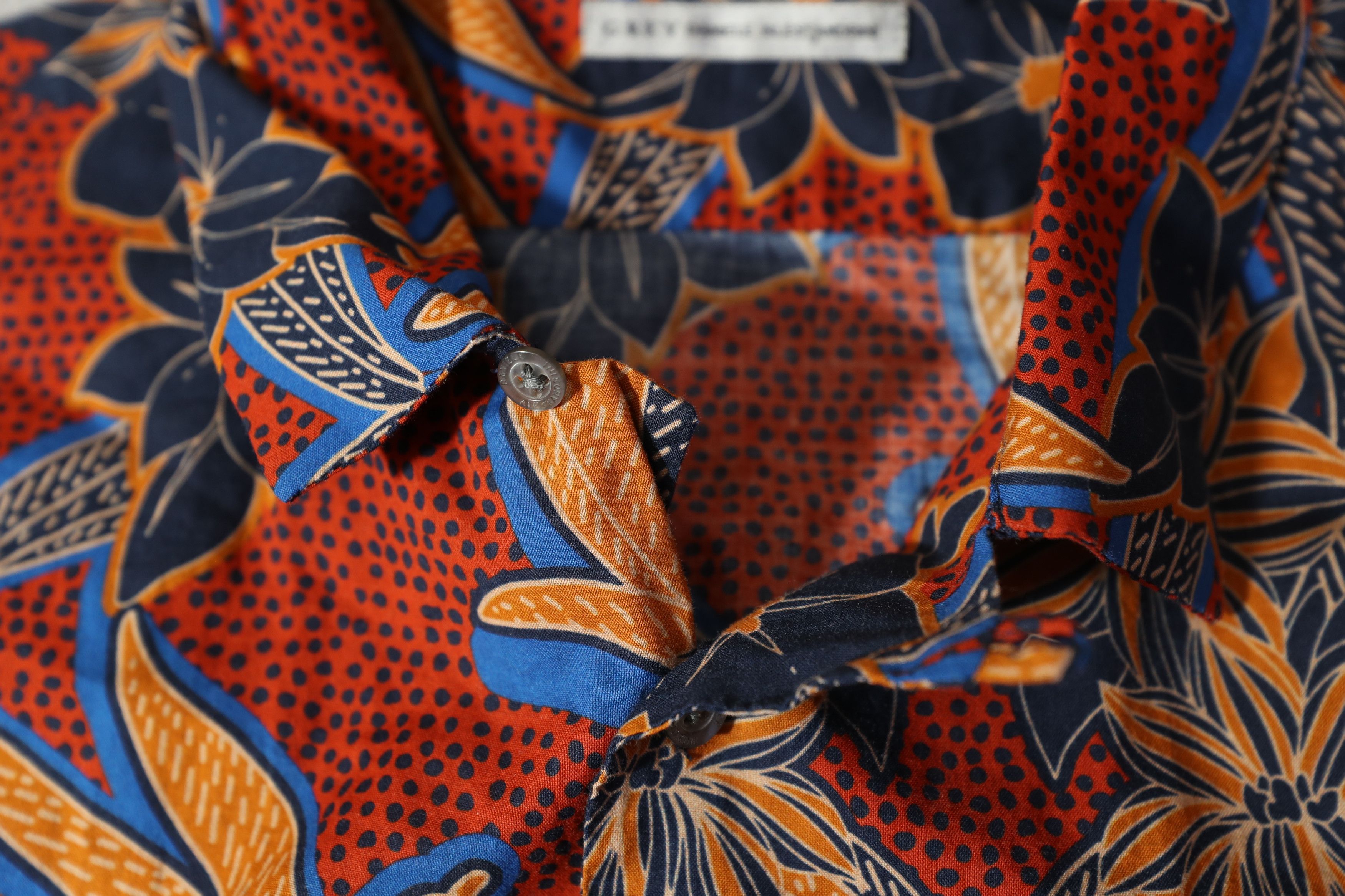 Daniele Alessandrini Daniele Alessandrini Tessuto Hawaiian Button Up (17/43) Size US L / EU 52-54 / 3 - 10 Thumbnail