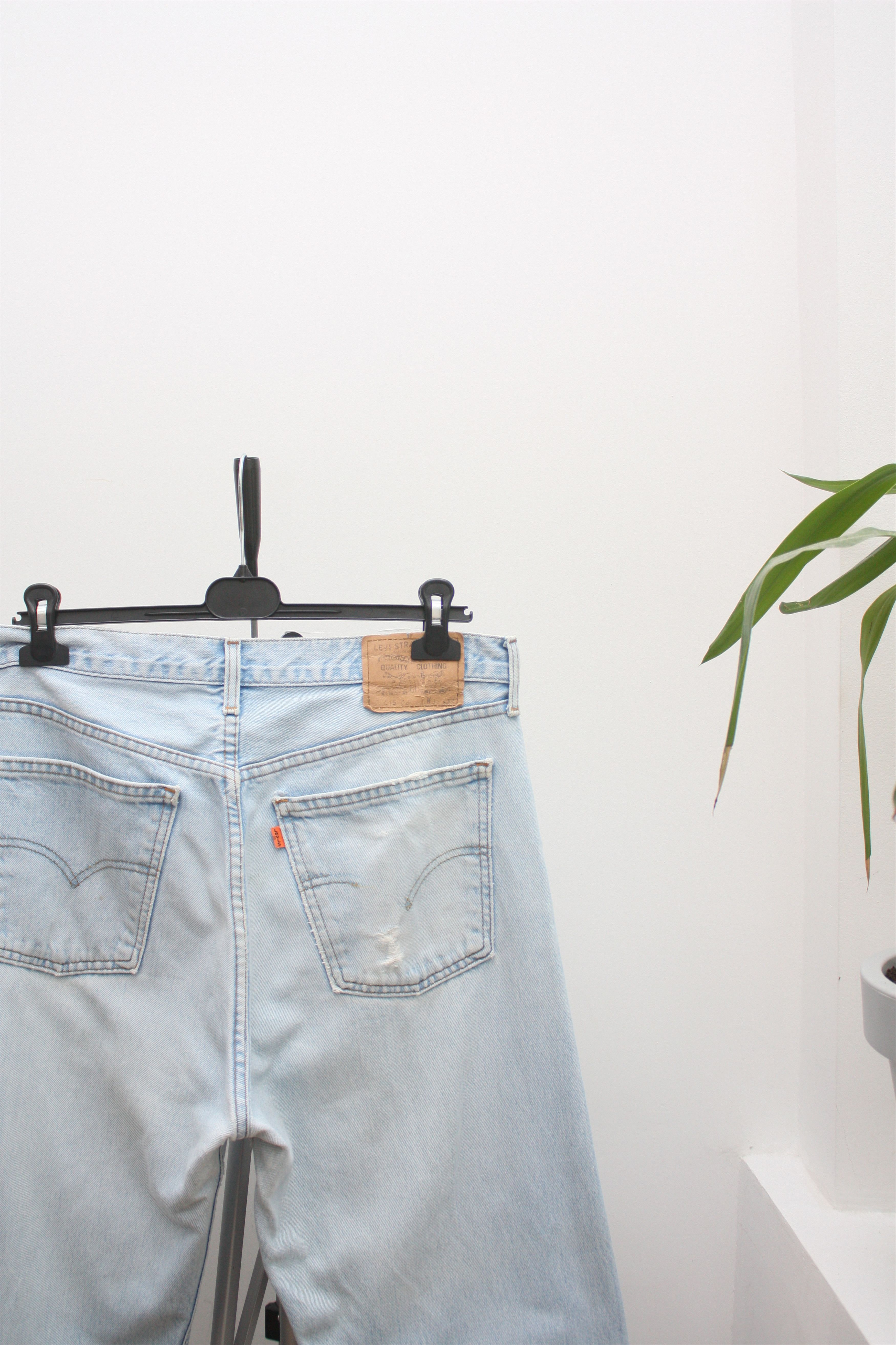 Levi's 615 02 Vintage Orange Tab Blue Denim Jeans W36L32