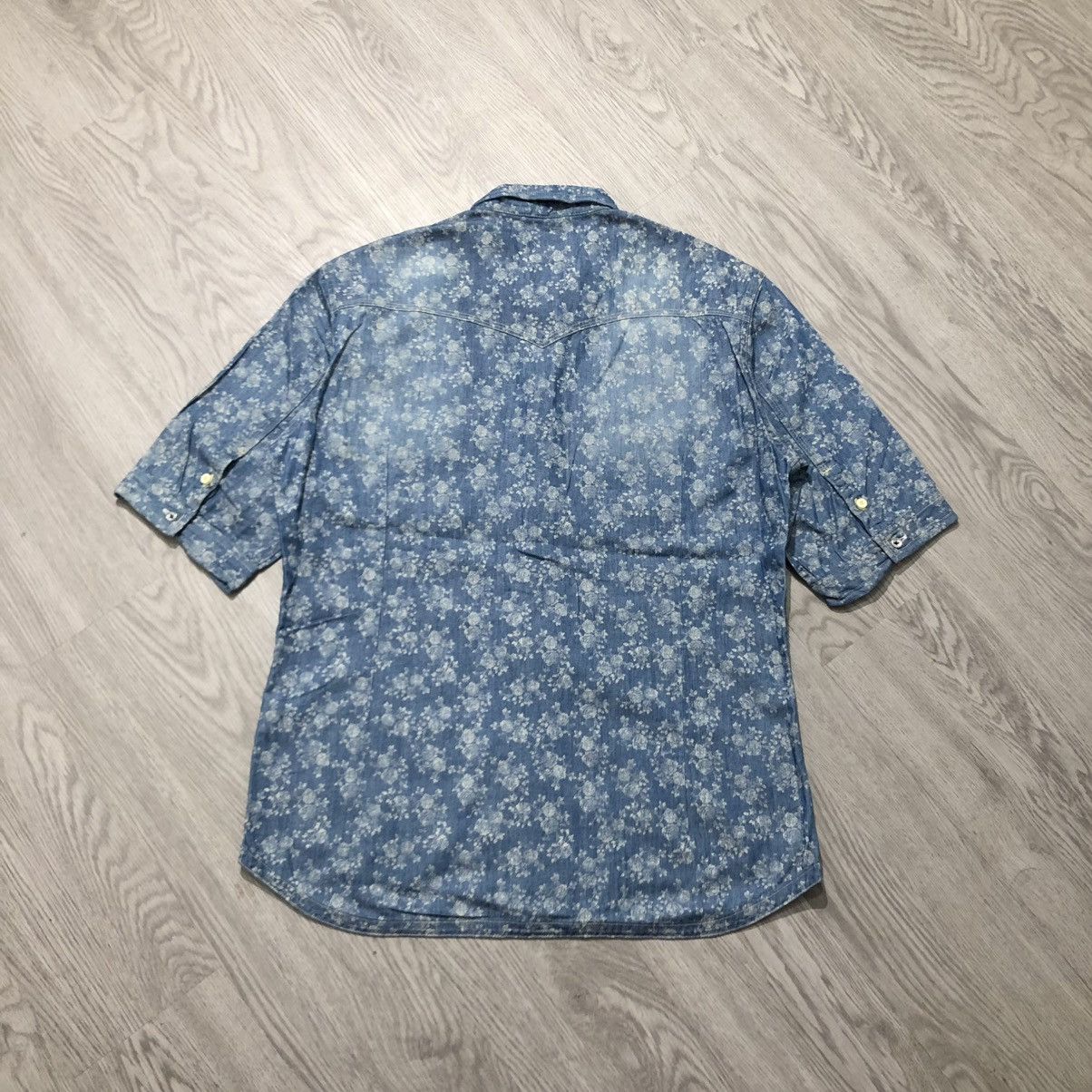 Nicole Club 2000s Nicole Club For Men Floral Motif Button Up Shirt Size US L / EU 52-54 / 3 - 8 Thumbnail