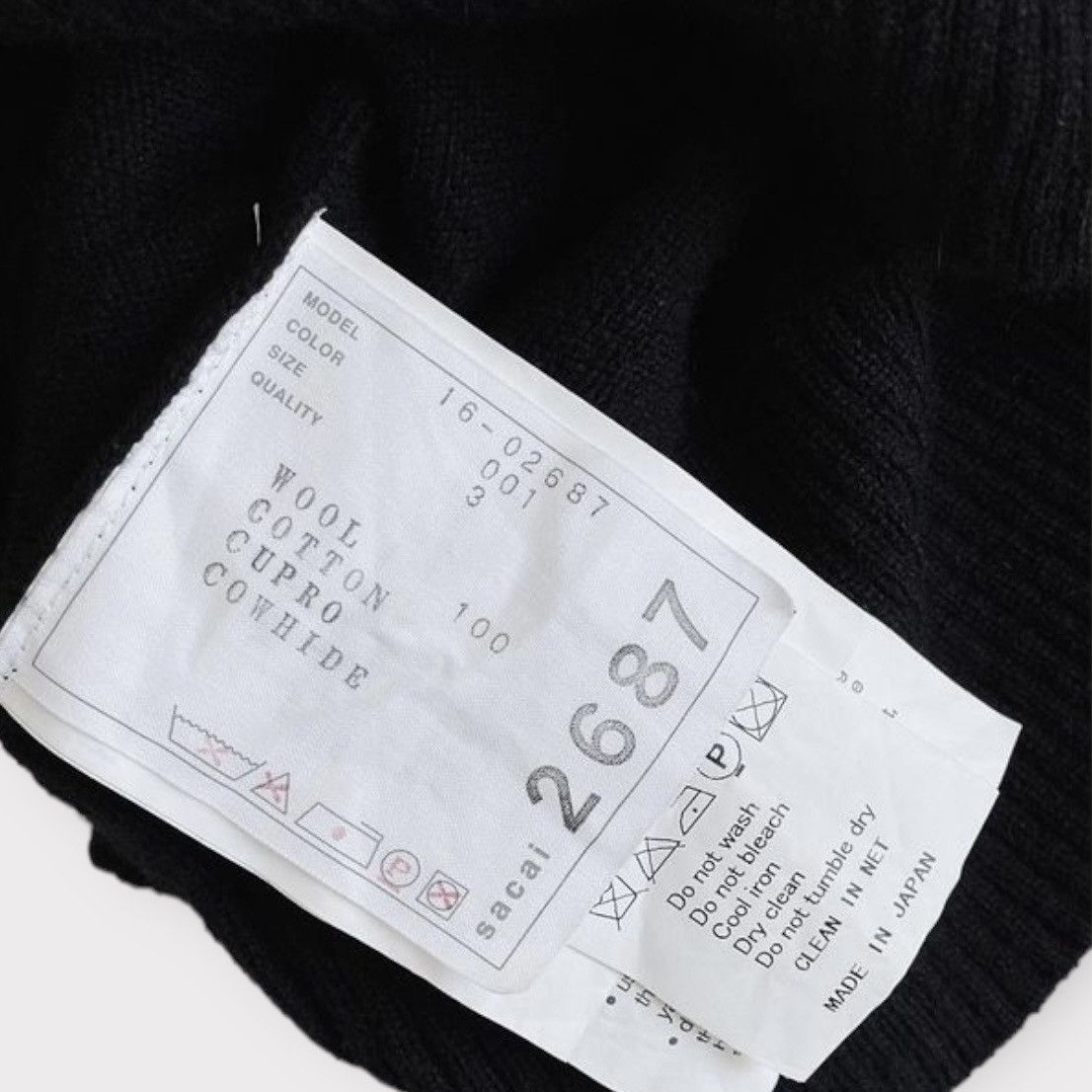 Sacai Pre Fall16 Hybrid Bondage Sleeve Sweater Size L / US 10 / IT 46 - 4 Thumbnail