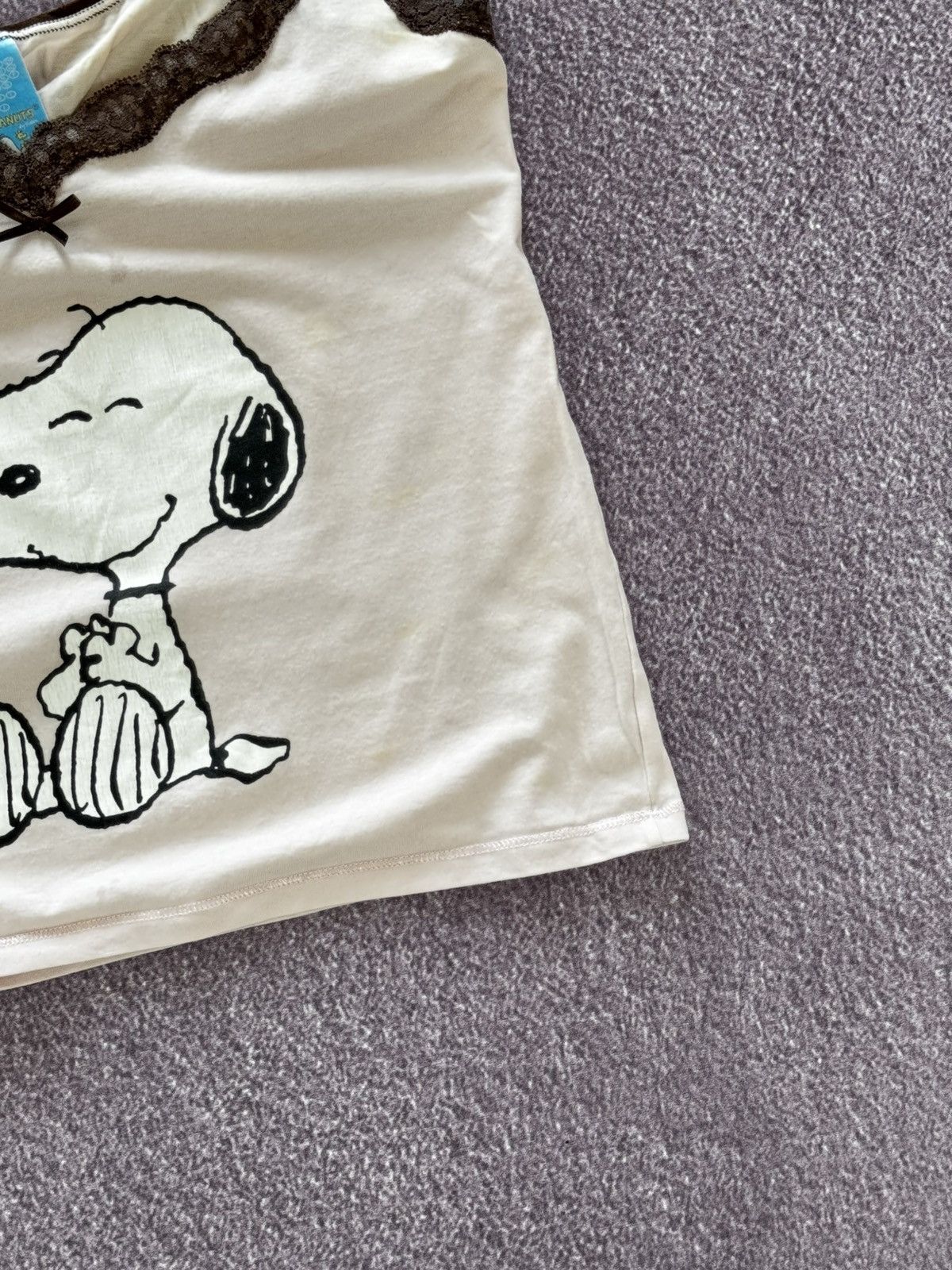Hysteric Glamour Peanuts Snoopy Y2K 00s Aesthetic Sexy Tank Top Size S / US 4 / IT 40 - 6 Thumbnail