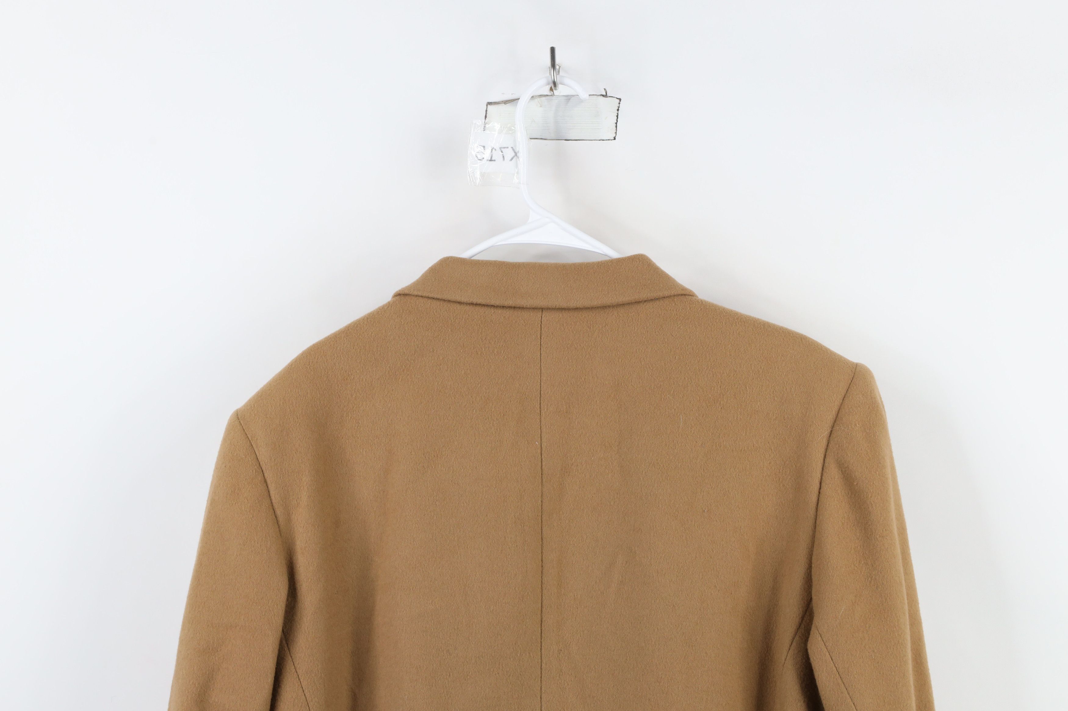 L.L. Bean × Vintage Vintage 90s LL Bean 3 Button Blazer Jacket Beige Tan Size 3XL / US 20-22 - 17 Thumbnail