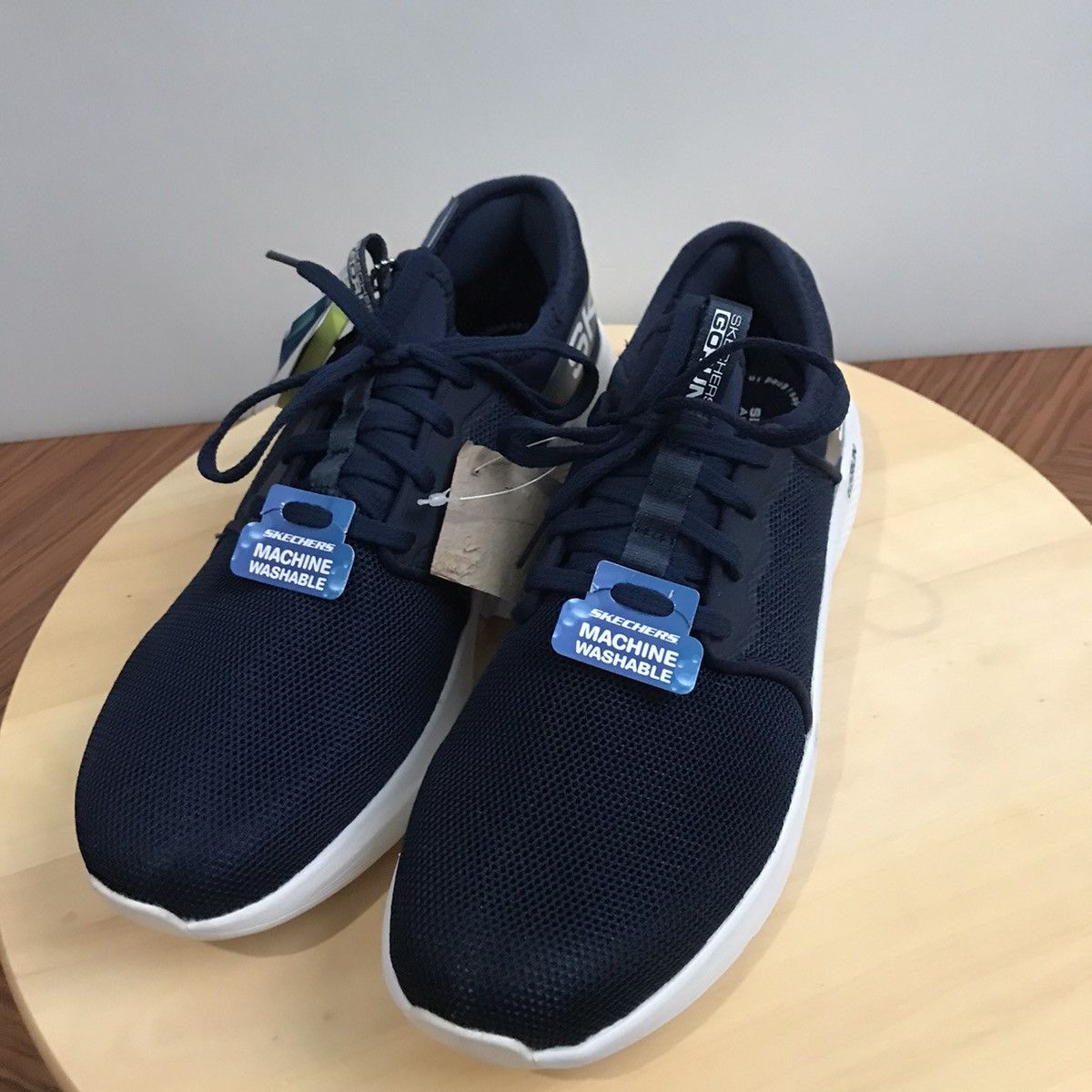 SKECHERS Skechers Go run elevate Charchoal Blue Sneaker Shoe Running Size US 6 / EU 39 - 8 Thumbnail