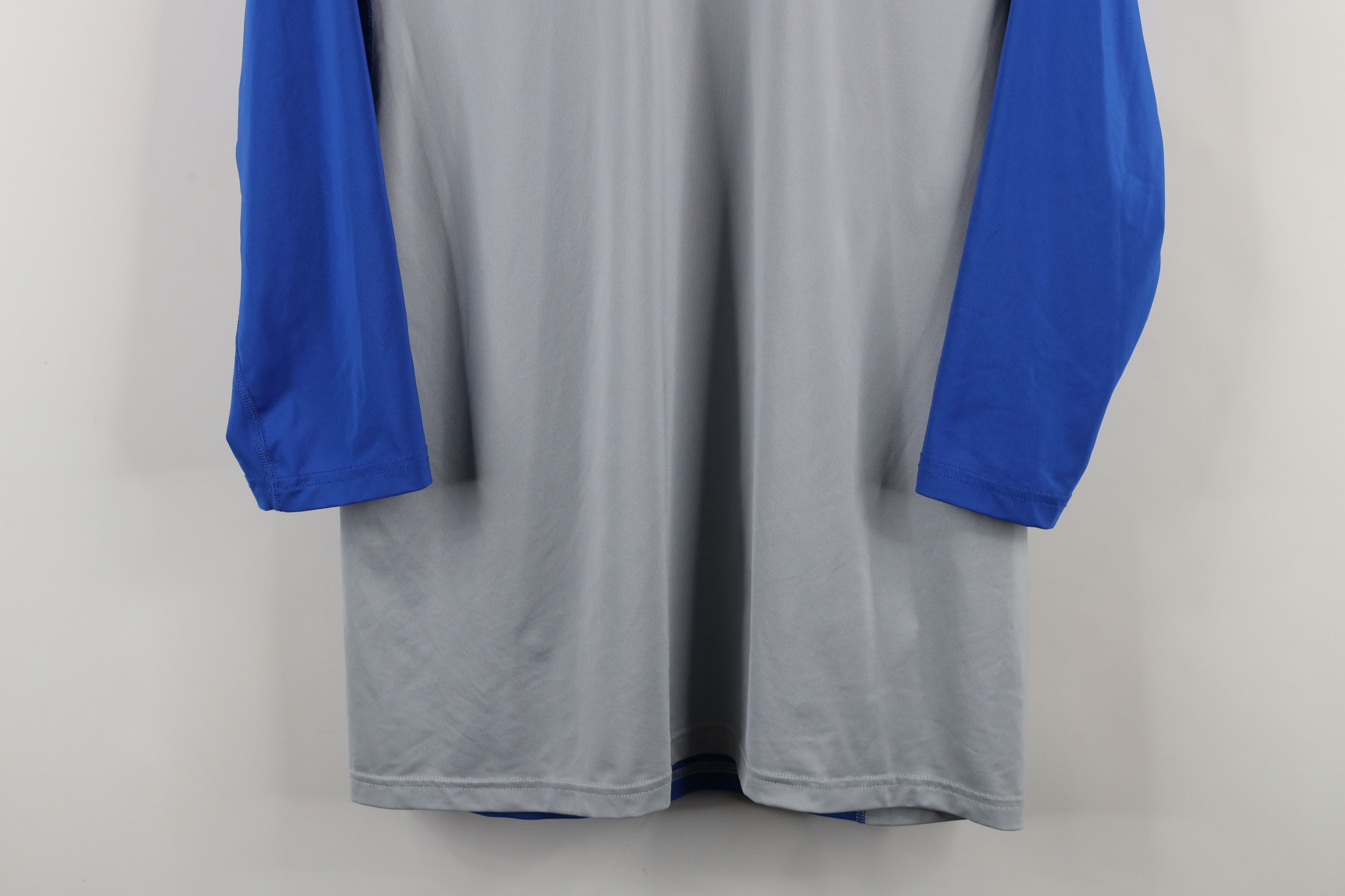 Nike × Vintage Nike Pro Scott Center Swoosh Baseball Raglan T-Shirt Gray Size US M / EU 48-50 / 2 - 3 Thumbnail