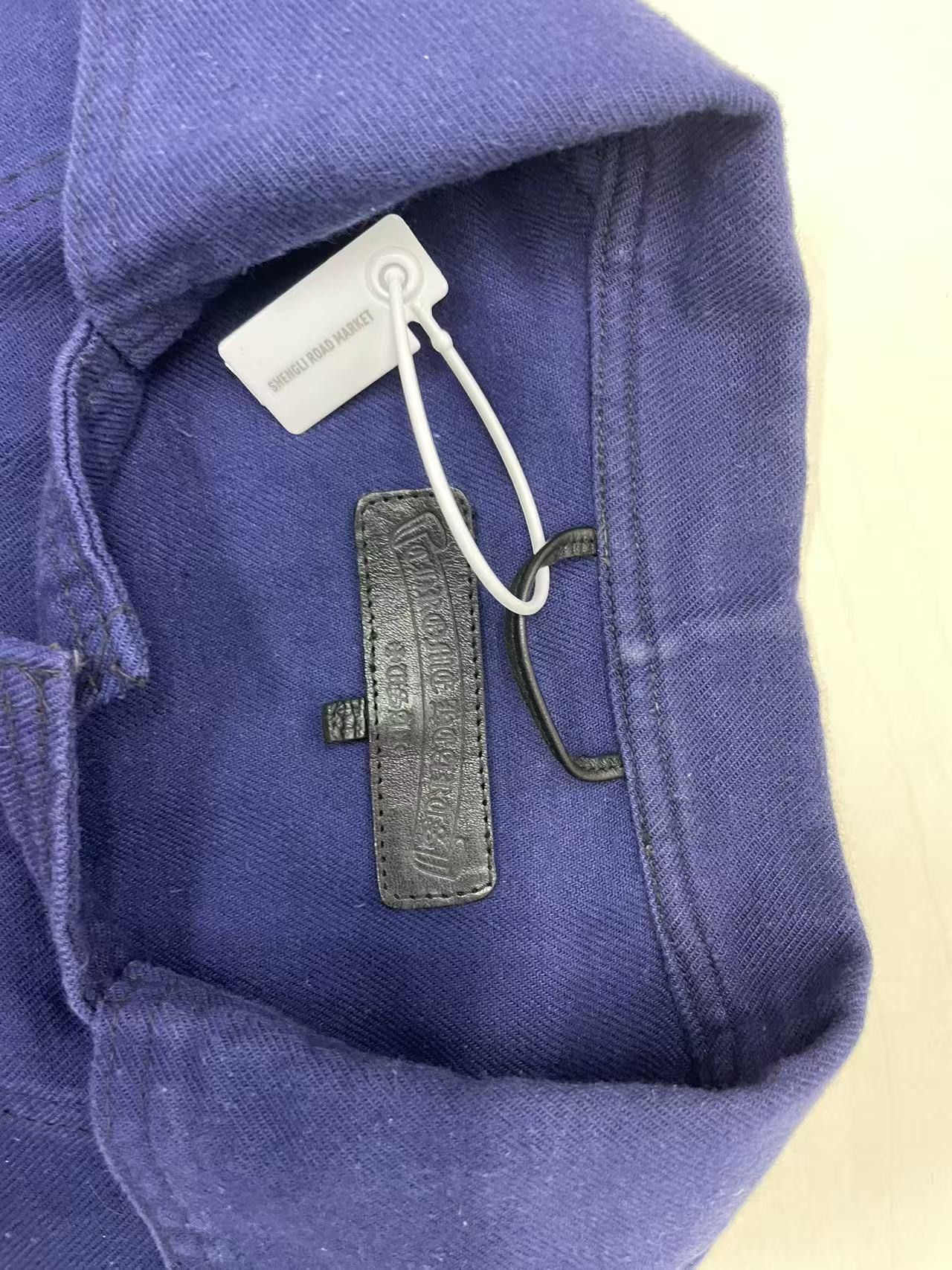 Chrome Hearts Chrome Hearts Cross Patch Bleu de Travail French Work Jacket Size US M / EU 48-50 / 2 - 4 Thumbnail