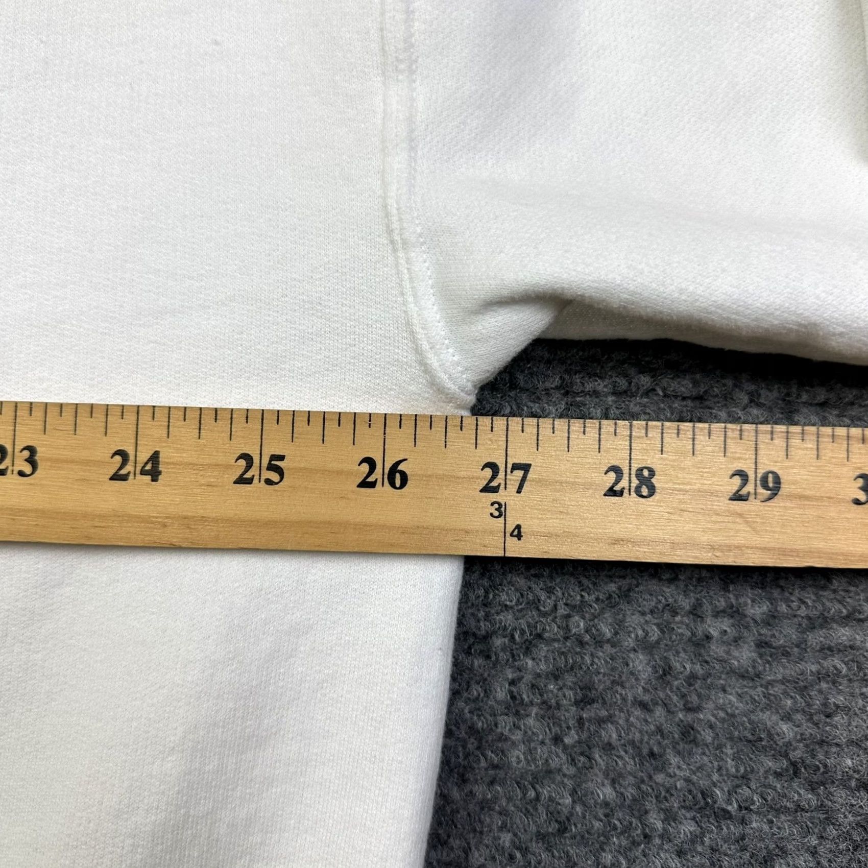 Jerzees VINTAGE Jerzees Public School NC Crewneck Sweatshirt 2X Women White Embroidered 90s Plus Size Pullover Size XXL / US 16-18 / IT 52-54 - 6 Thumbnail