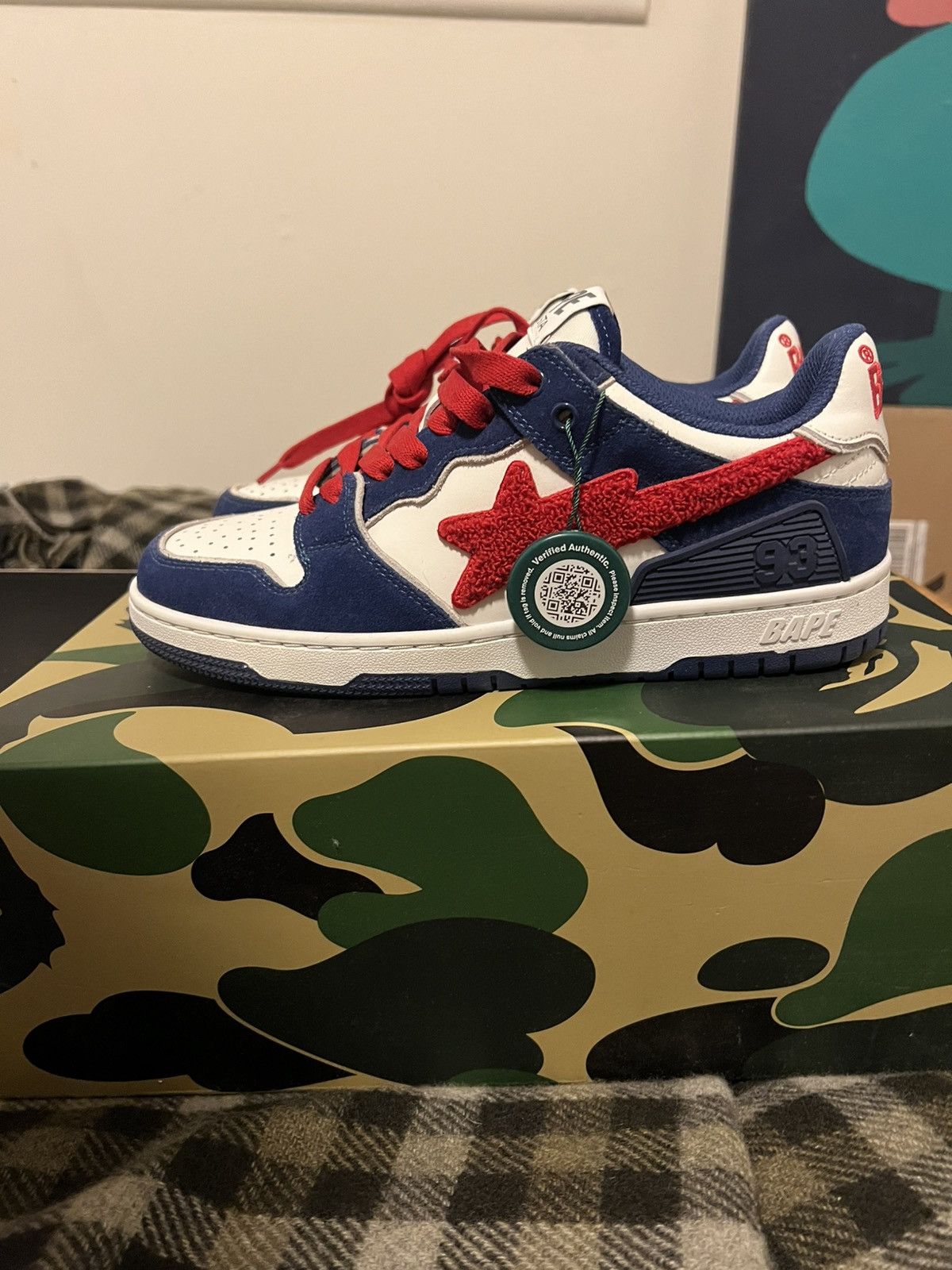 Bape A BATHING APE Bape Sk8 Sta 2 M2 Size US 8.5 / EU 41-42 - 3 Thumbnail