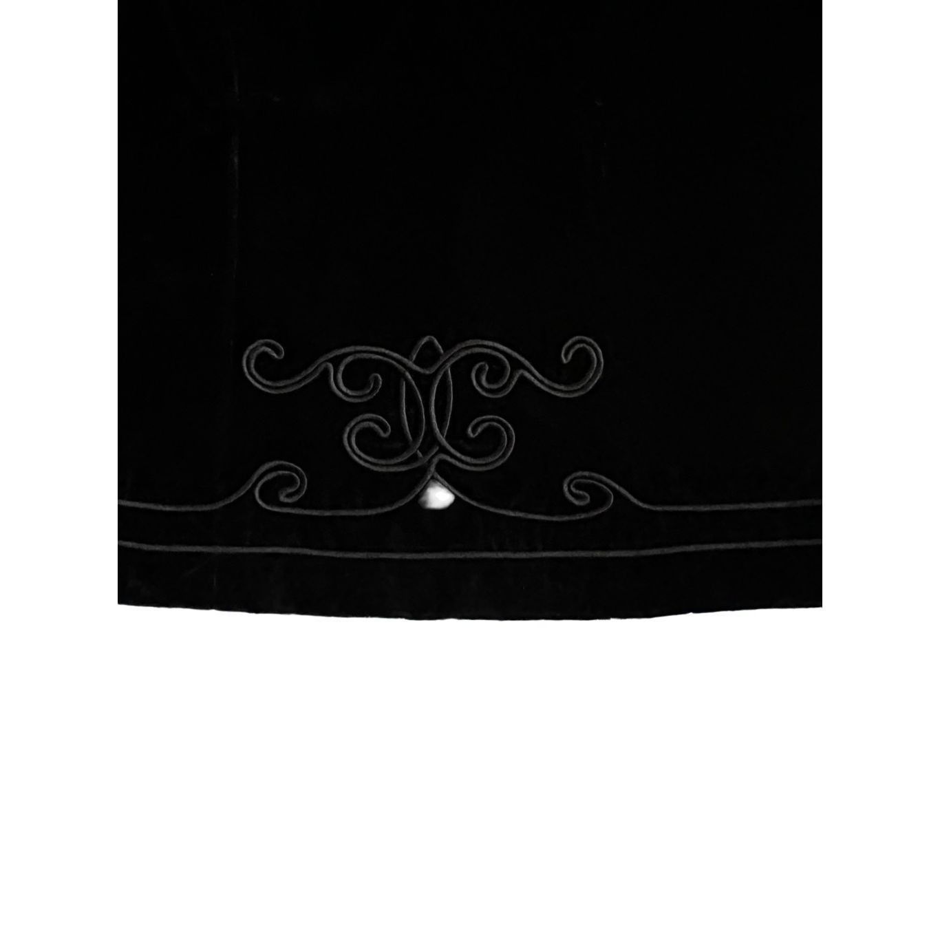 Vintage Women's Jessica Howard Black Velvet Skirt Suit Size 4 Size 27" / US 4 / IT 40 - 12 Thumbnail