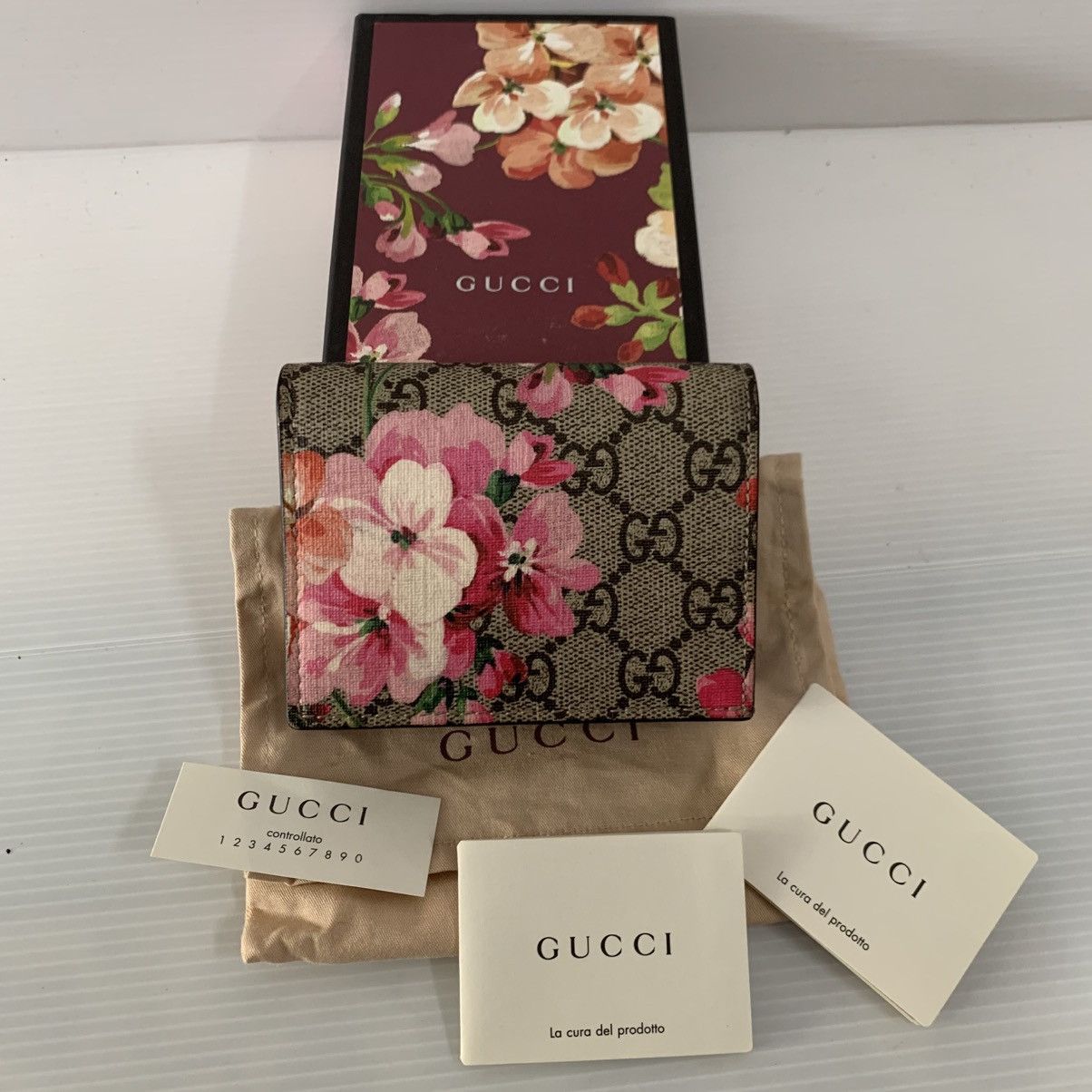 Gucci Gucci GG Flora Monogram Pre-Owned Wallet Size ONE SIZE - 14 Thumbnail