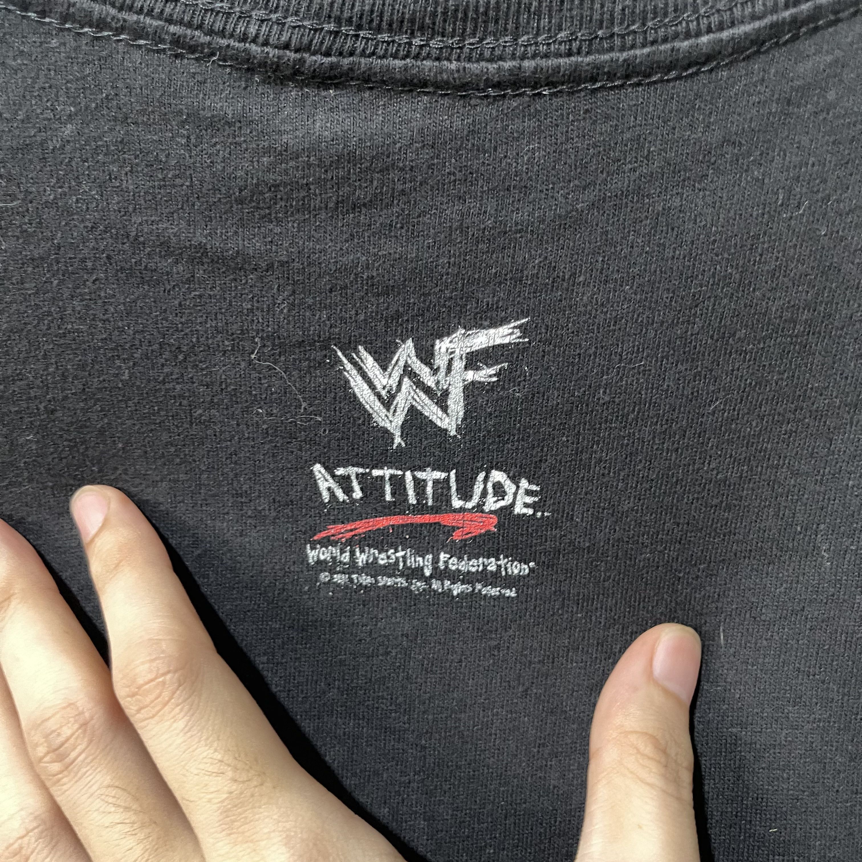 Vintage × WWE × WWF Vintage 90s WWF Undertaker Shirt Size US XXS / EU 40 - 5 Thumbnail