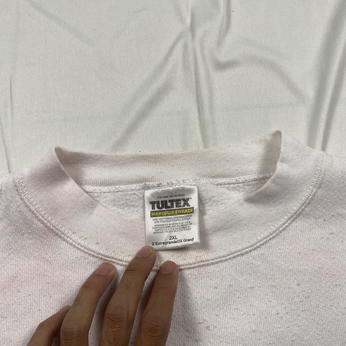 Tultex Vintage 90s Bragg Construction Company Crewneck Size US XXL / EU 58 / 5 - 8 Thumbnail