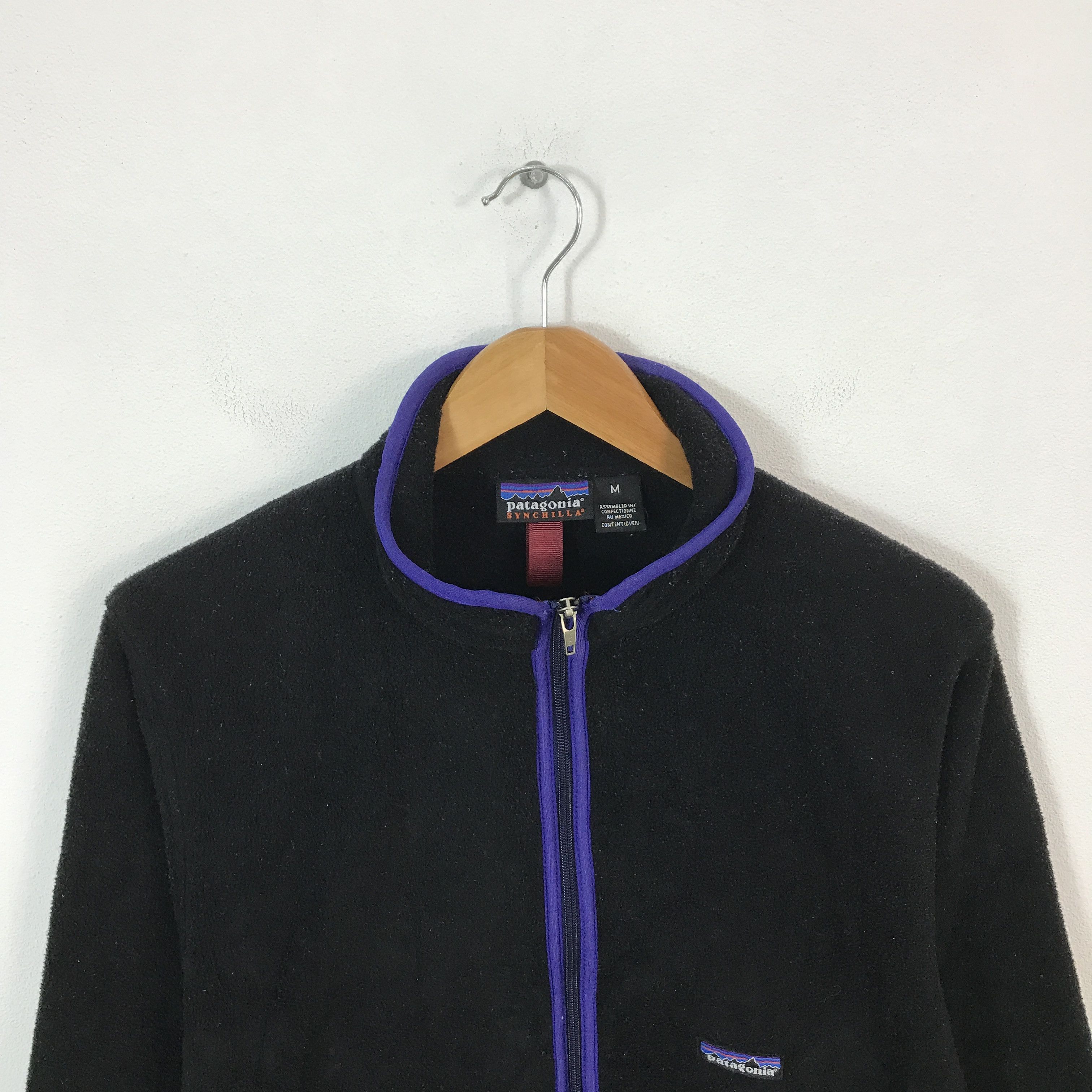 Patagonia Vtg Patagonia fleece half Zipper jacket Size US M / EU 48-50 / 2 - 2 Thumbnail