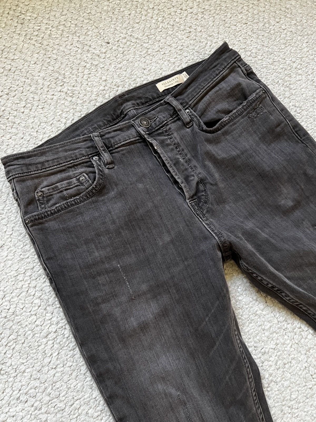 Allsaints AllSaints Cigarette Denim Size US 32 / EU 48 - 4 Thumbnail