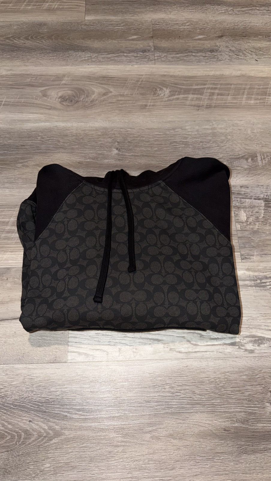Coach Coach Black and grey Logo Hoodie Size US M / EU 48-50 / 2 - 4 Thumbnail