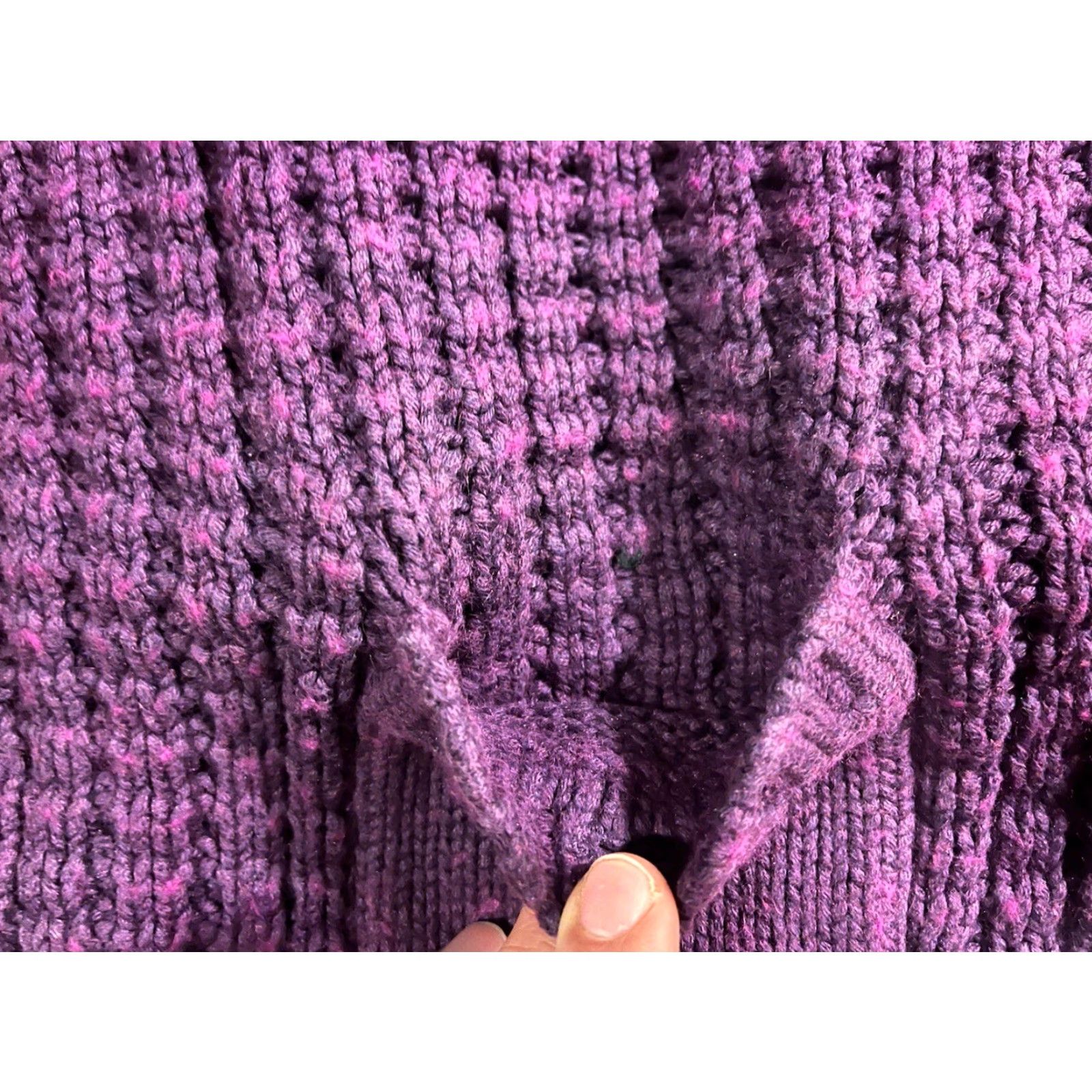 Eddie Bauer Eddie Bauer Women’s Extra Large Purple Cardigan Sweater Size XL / US 12-14 / IT 48-50 - 4 Thumbnail
