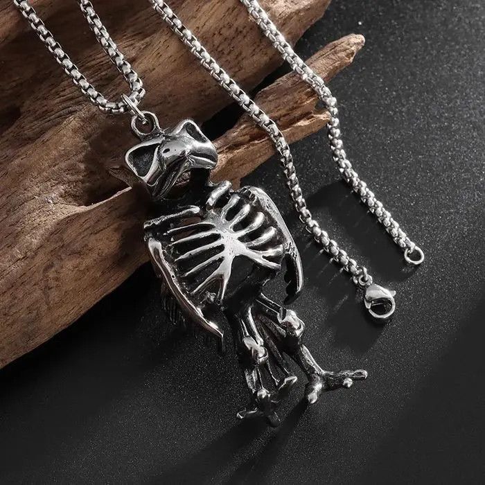 Jewelry Raven Bird Pendant Necklace Size ONE SIZE - 1 Preview