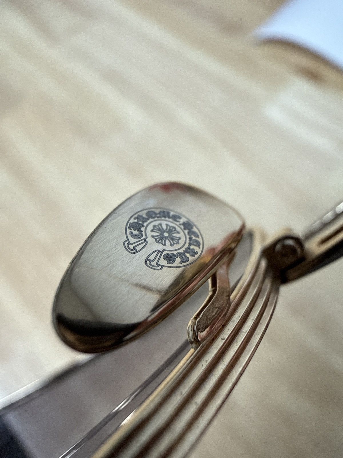 Chrome Hearts Chrome Hearts Pump Station Gold Sunglasses RARE Size ONE SIZE - 8 Thumbnail