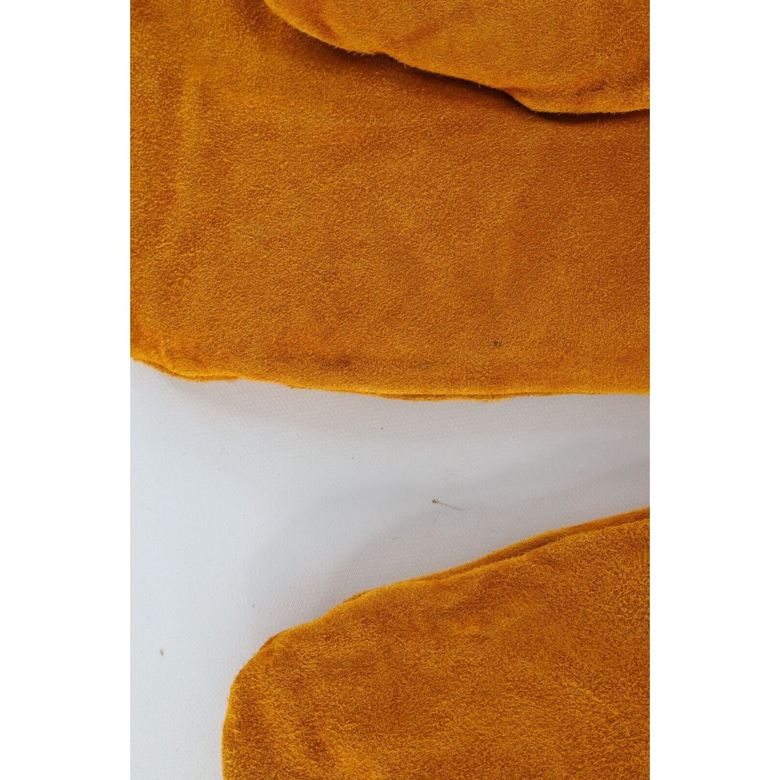 Vintage Vintage 70s Streetwear Suede Leather Deep Pile Fleece Gloves Size ONE SIZE - 3 Thumbnail
