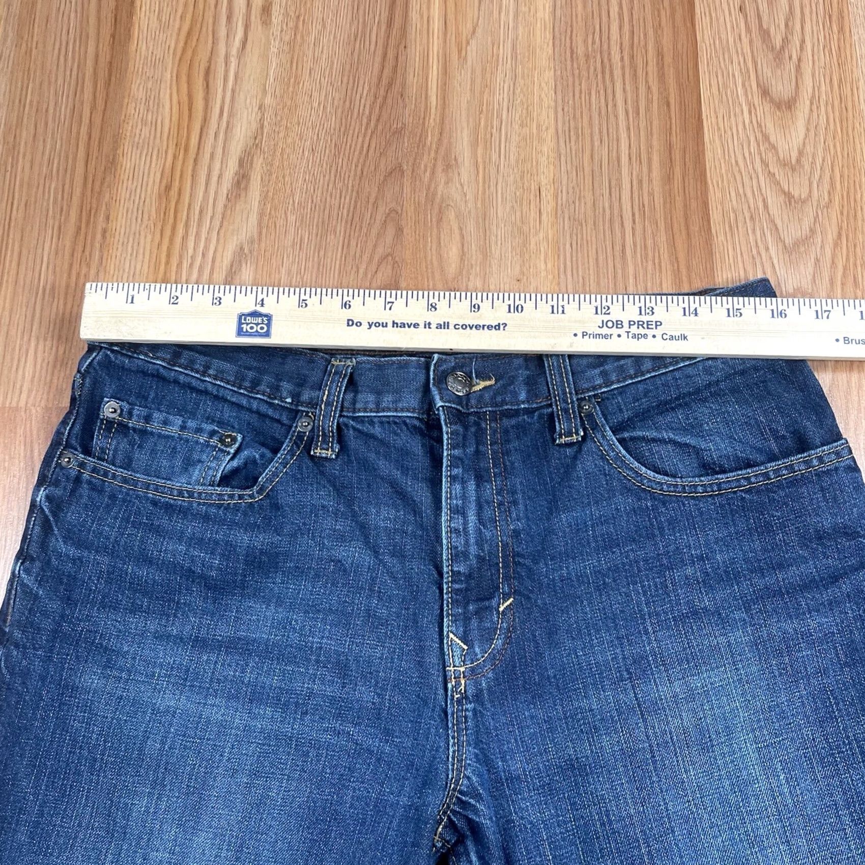 Banana Republic Banana Republic Jeans Mens Straight Leg Blue Denim Pants 100% Cotton 33Wx28L Size US 33 - 3 Thumbnail